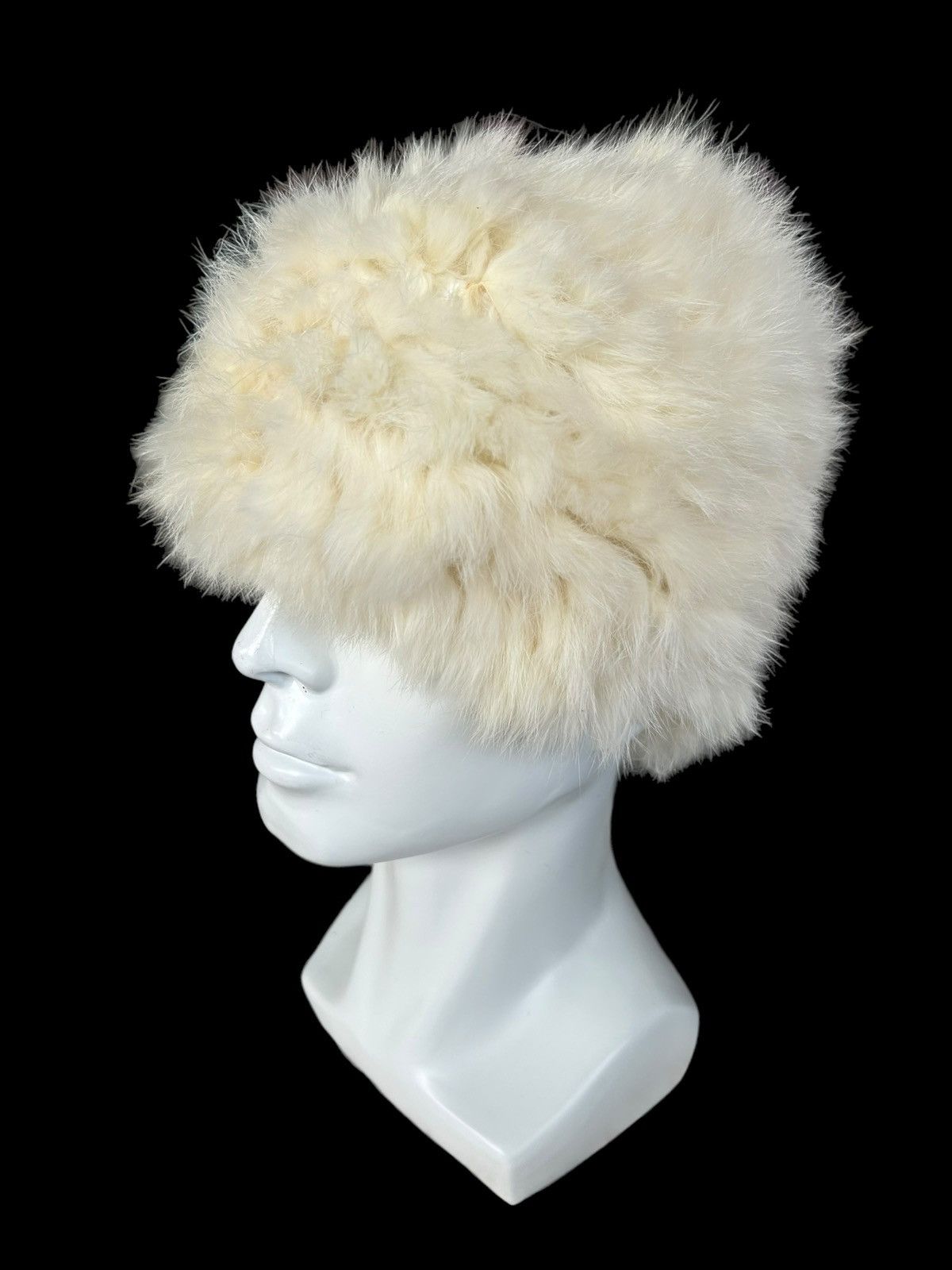 Japanese Brand × Kapital × Vintage Japanese Punk Bondage Style Mohair fur Fake Hair Beanie Hat Size ONE SIZE - 3 Thumbnail