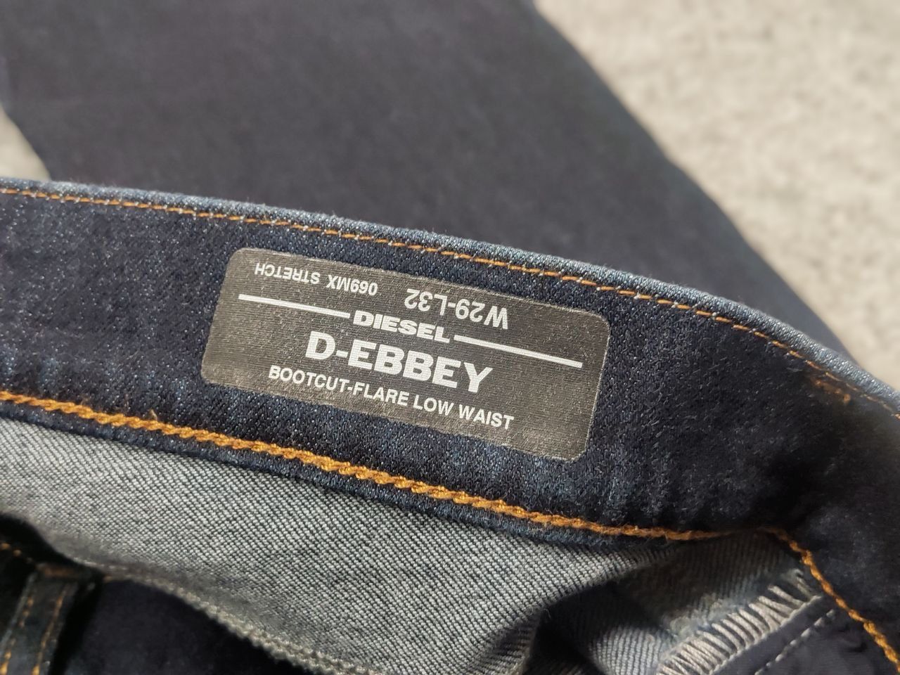 If Six Was Nine Diesel d-ebbey bootcut flared if six was nine style jeans Size 29" - 15 Thumbnail