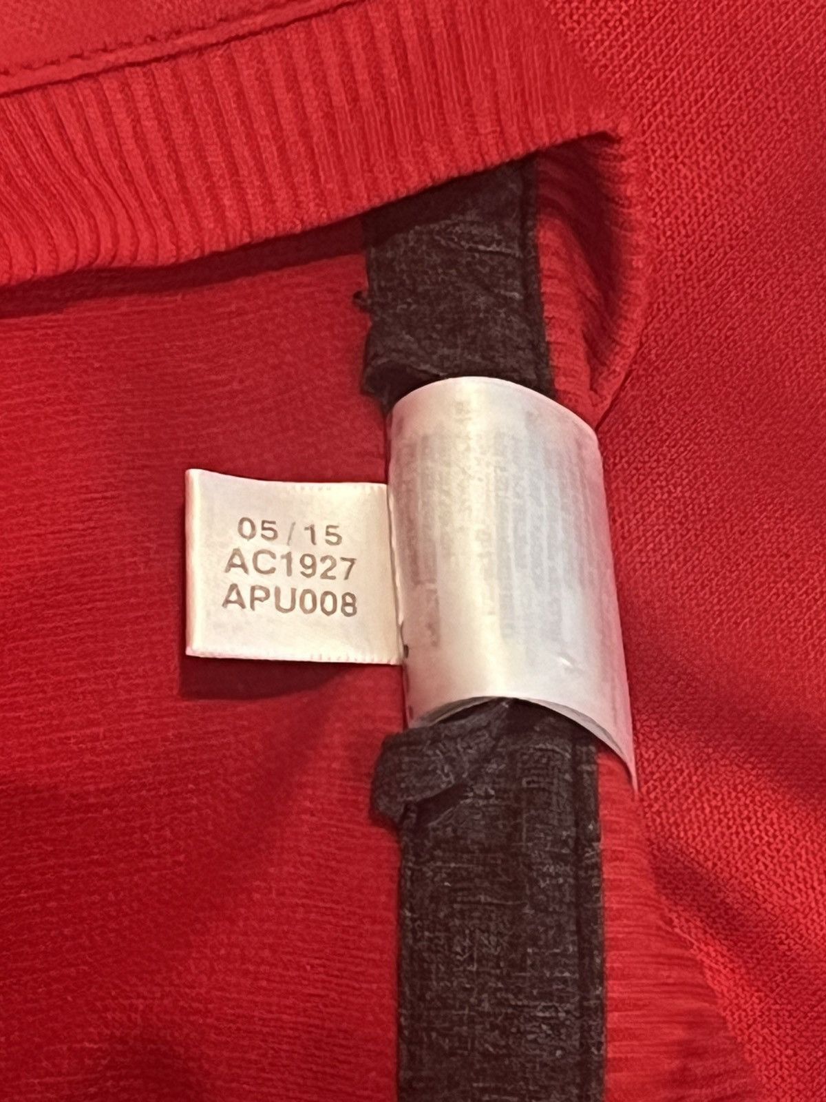 Adidas × Vintage 2015/16 Men’s Adidas Manchester United Anthem Jacket Red XL Size US XL / EU 56 / 4 - 6 Thumbnail