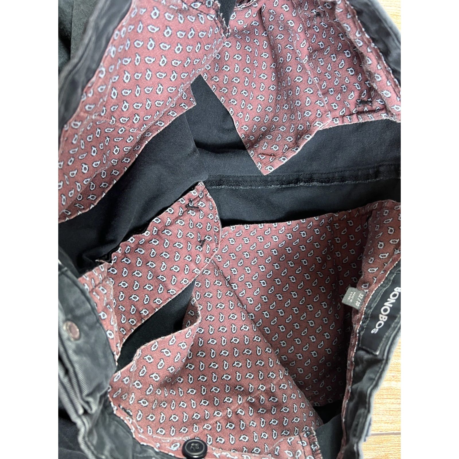 Bonobos VINTAGE? No—Actually Pre owned Bonobos Mens Chino Pants 32x30 Gray Relaxed Fit Casual Pockets 30 in Inseam Mens Size US 32 / EU 48 - 5 Thumbnail
