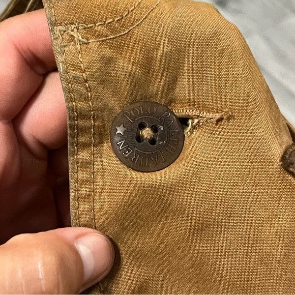 Polo Ralph Lauren Polo Ralph Lauren Waxed Hunting Shooting Coat Jacket Size US L / EU 52-54 / 3 - 10 Thumbnail
