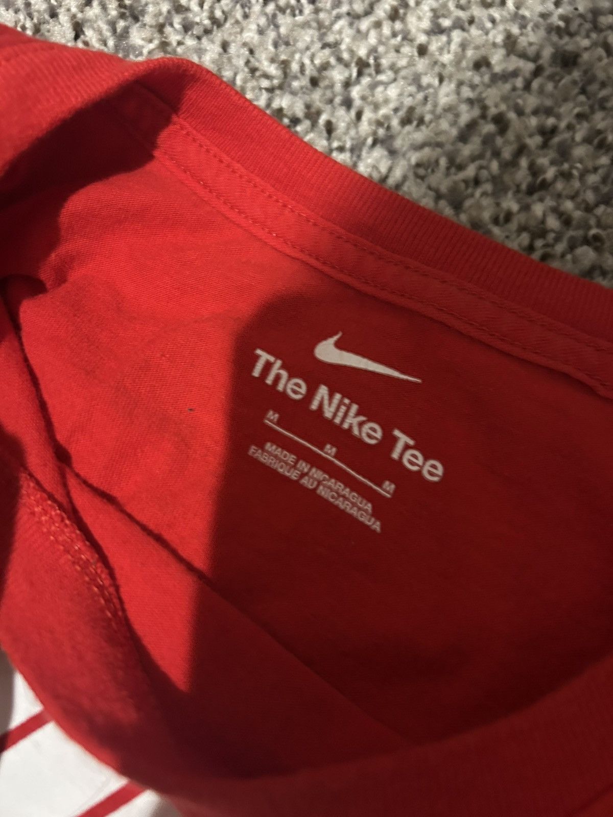 Nike Nike red logo tee Size US M / EU 48-50 / 2 - 4 Thumbnail
