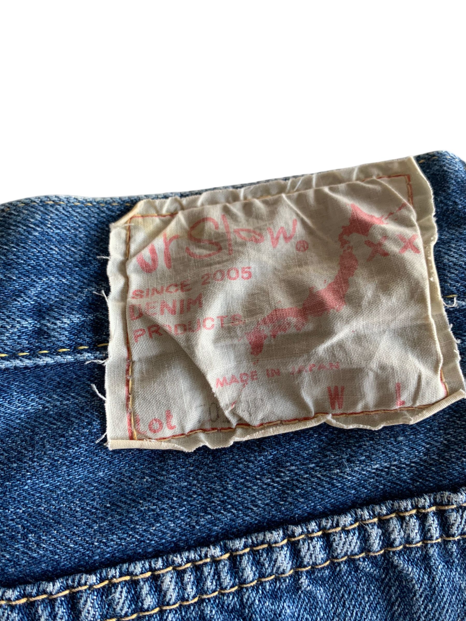 Orslow ORSLOW X BEAMS SELVEDGE JAPANESE DISTRESSED DENIM Size US 28 / EU 44 - 9 Thumbnail