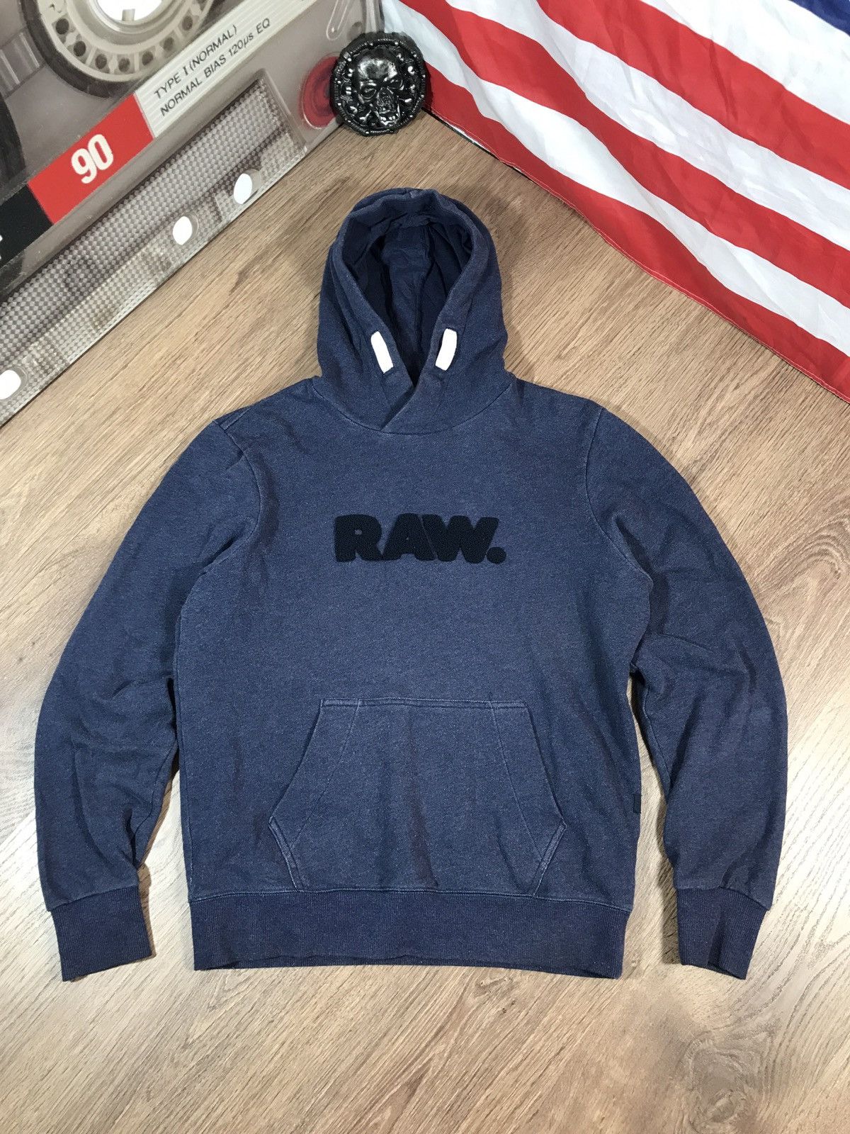 G-Star × Vintage G Star Raw Vintage Hoodie Center Logo Size M Size US M / EU 48-50 / 2 - 1 Thumbnail