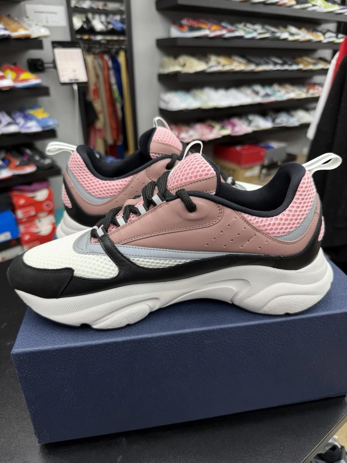 Dior Dior B22 Pink Black Size 45EU (MENS US12) $1300 Discontinued Size US 12 / EU 45 - 3 Thumbnail