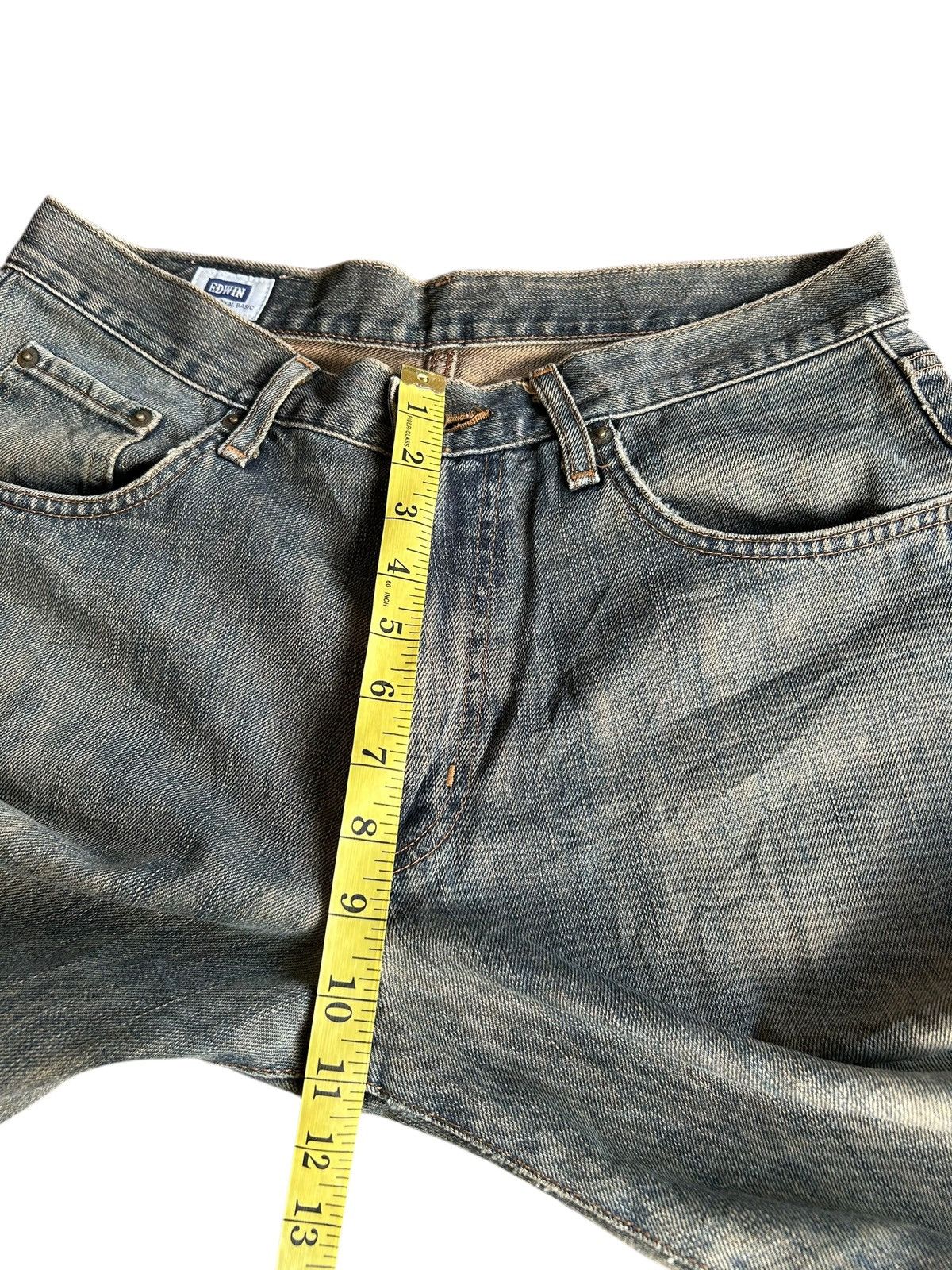 Japanese Brand × Kapital × Vintage Rusty Edwin Vintage Distressed Denim Jeans Size US 32 / EU 48 - 15 Thumbnail
