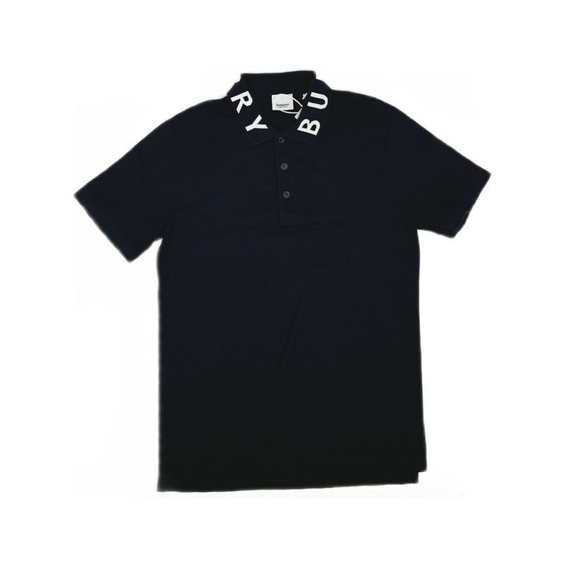 Burberry Burberry Logo Casual Short Sleeve Polo Shirt 0079 Size US M / EU 48-50 / 2 - 1 Thumbnail
