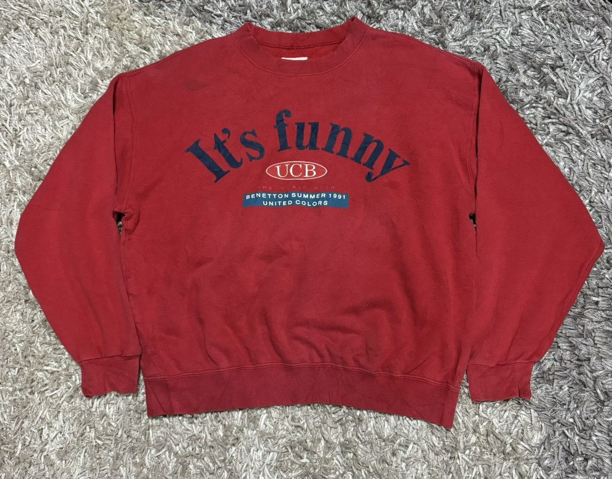 Vintage VINTAGE 90s UCB SWEATSHIRT JAPAN Size US M / EU 48-50 / 2 - 1 Thumbnail