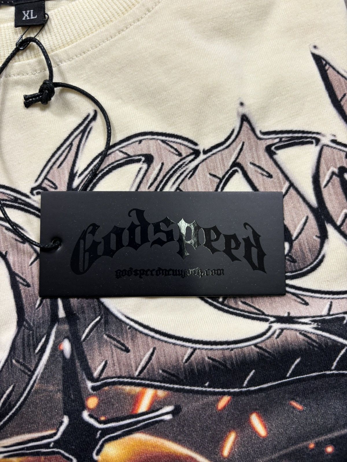 Godspeed Godspeed Under Construction Thermal Tee, Bone Size US XL / EU 56 / 4 - 9 Thumbnail
