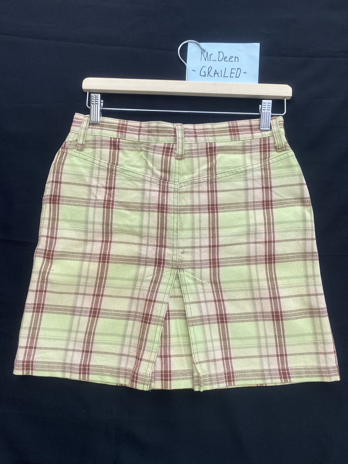 Hysteric Glamour Rare Vintage Hysteric Glamour Checkered Skirt Size 28" / US 6 / IT 42 - 12 Thumbnail