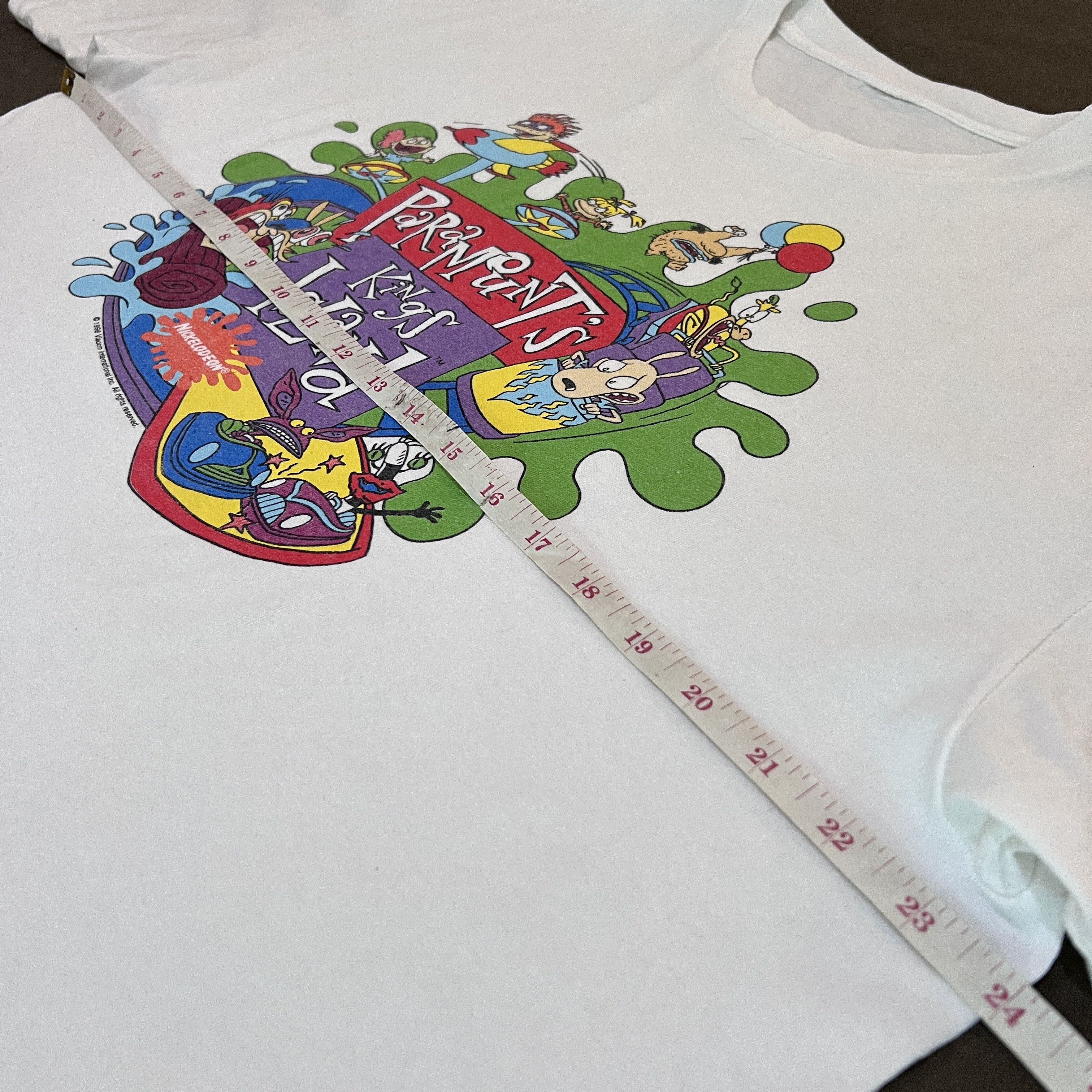 Cartoon Network × Nickelodeon × Vintage Vintage 90s 1996 Nickelodeon Promo Tee XL Size US XL / EU 56 / 4 - 11 Thumbnail