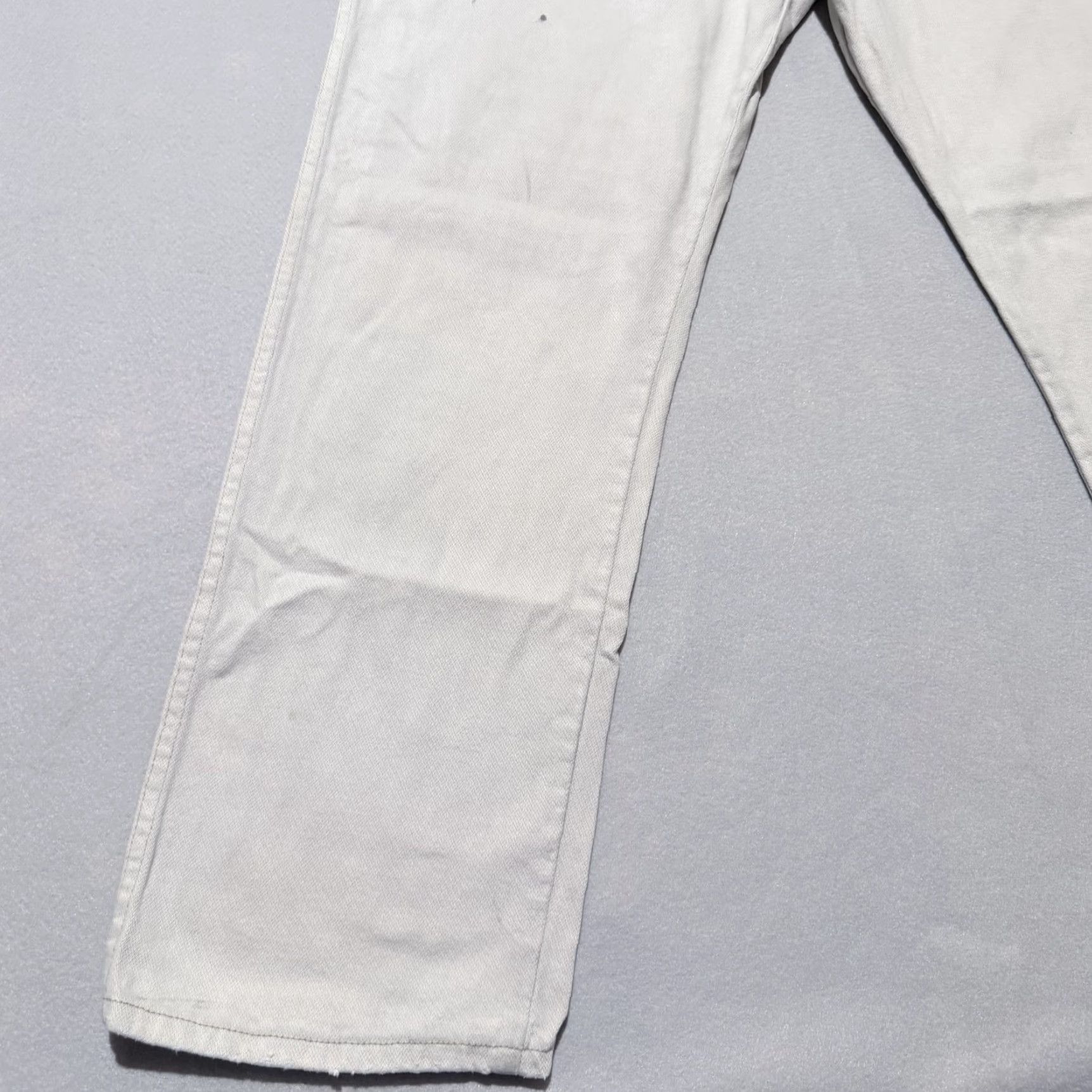 Wrangler Wrangler Cowboy Cut Original Fit Jeans Men's Ivory Denim Classic Zip Fly 38X30 Size US 38 / EU 54 - 4 Thumbnail