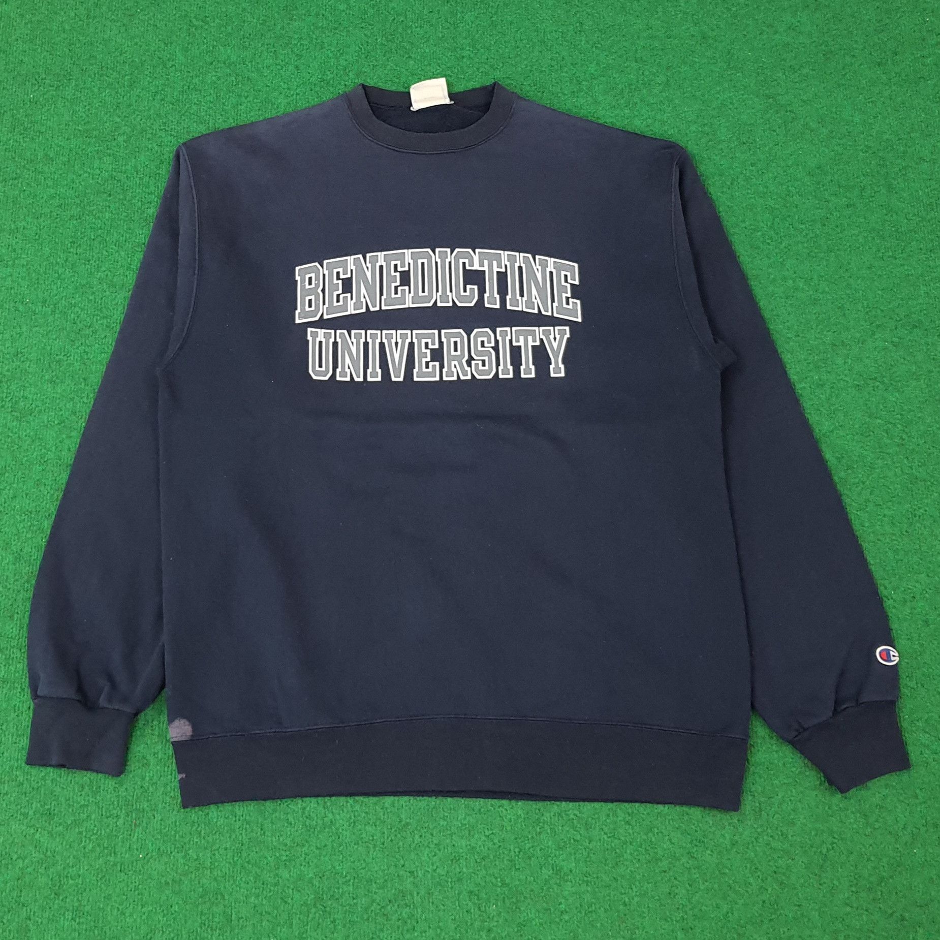 Champion Vintage Champion Benedictine University Sweatshirt C250N3 Size US L / EU 52-54 / 3 - 1 Thumbnail