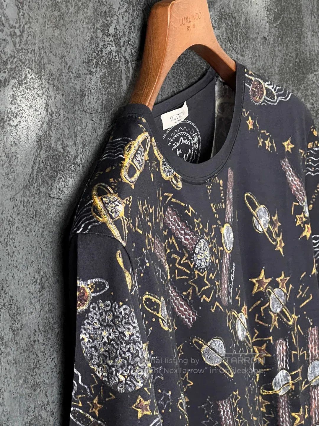 Valentino valentino multi-element printed cotton short sleeve. Size US XS / EU 42 / 0 - 5 Thumbnail