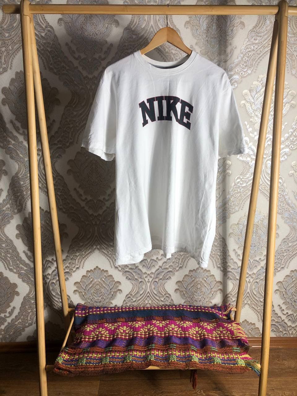 Nike VINTAGE NIKE ATHLETIC RETRO T-SHIRT DRILL SWOOSH Y2K 90s SK8 Size US XXL / EU 58 / 5 - 1 Thumbnail