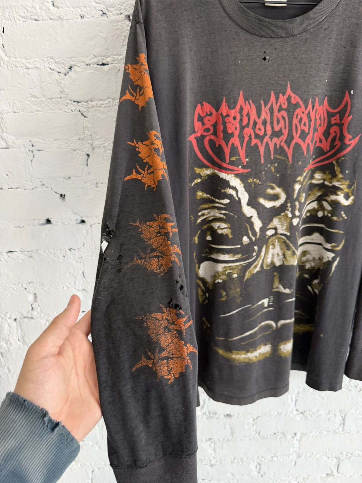 Vintage 1992 SEPULTURA ‘THIRD WORLD POSSE TOUR’ L/S TEE Size US XL / EU 56 / 4 - 2 Thumbnail