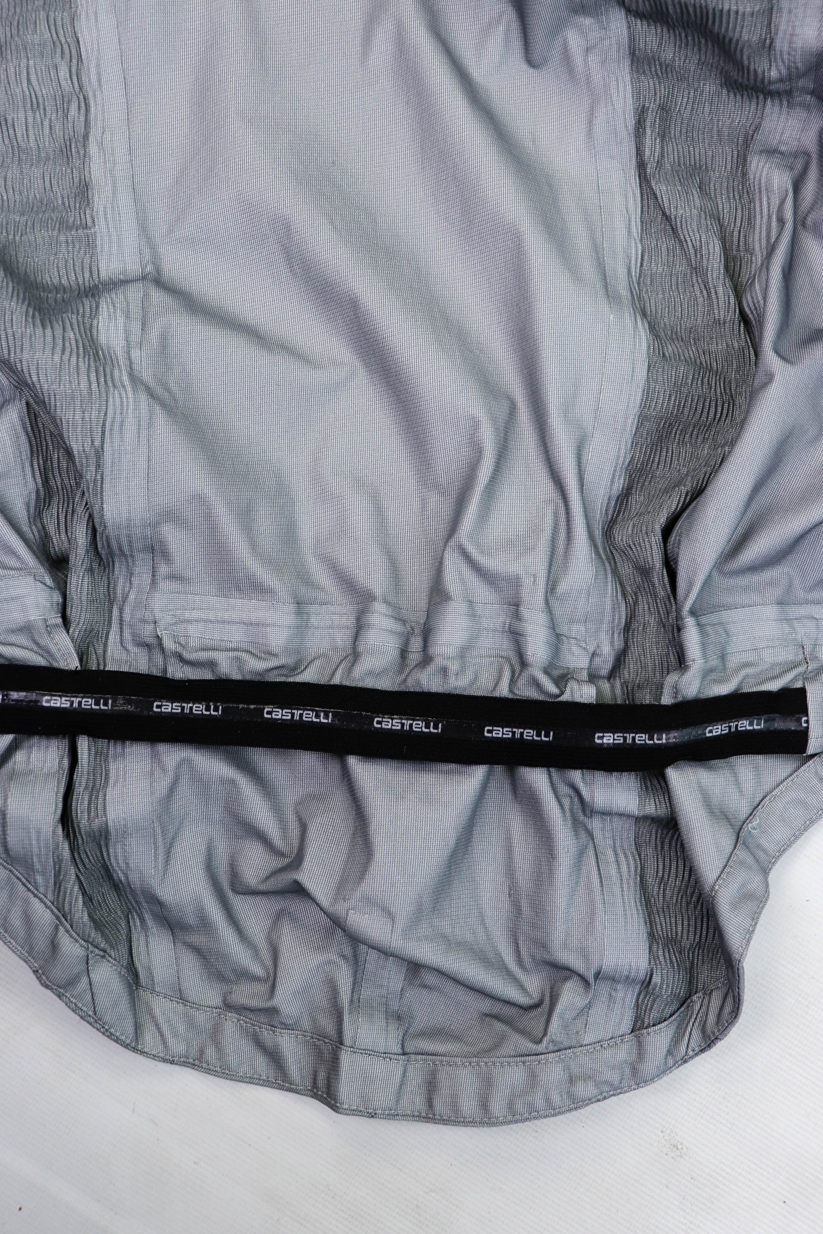 Other CASTELLI Event Waterproof Fabric Silver Gray Cycling Jacket Size US L / EU 52-54 / 3 - 21 Thumbnail