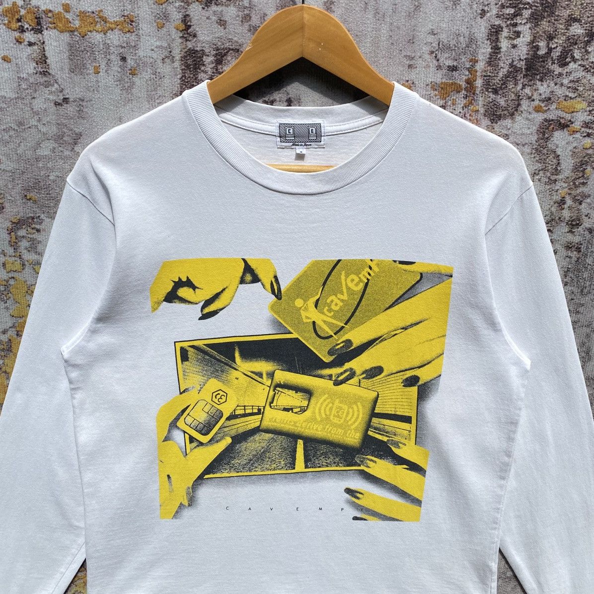 Cav Empt Cav Empt Sim Tunnel Long Sleeve Cav Empt Japan Designer Tee Size US S / EU 44-46 / 1 - 6 Thumbnail