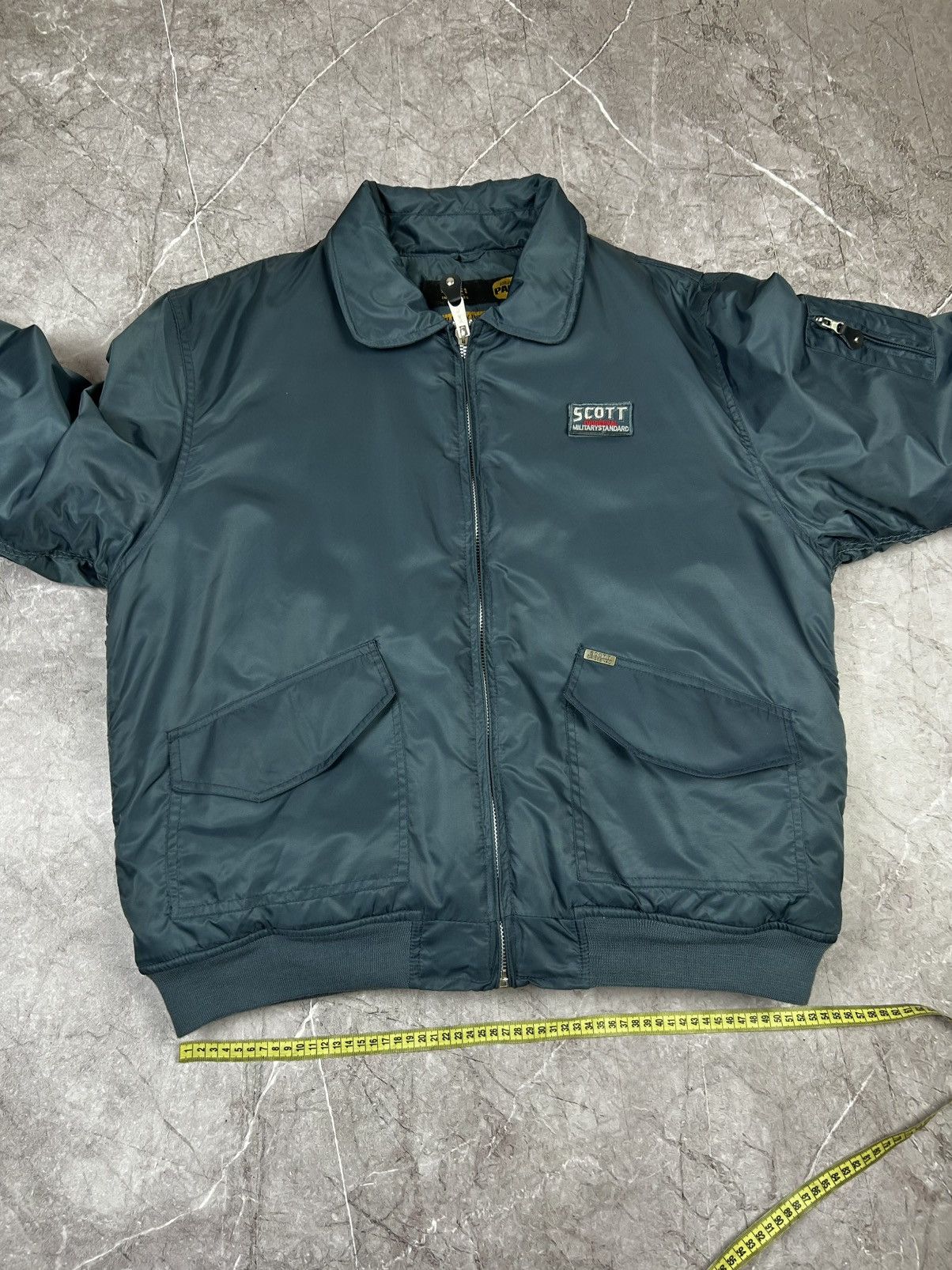 Schott Vintage MA 2 Bomber Jacket Size US M / EU 48-50 / 2 - 14 Thumbnail