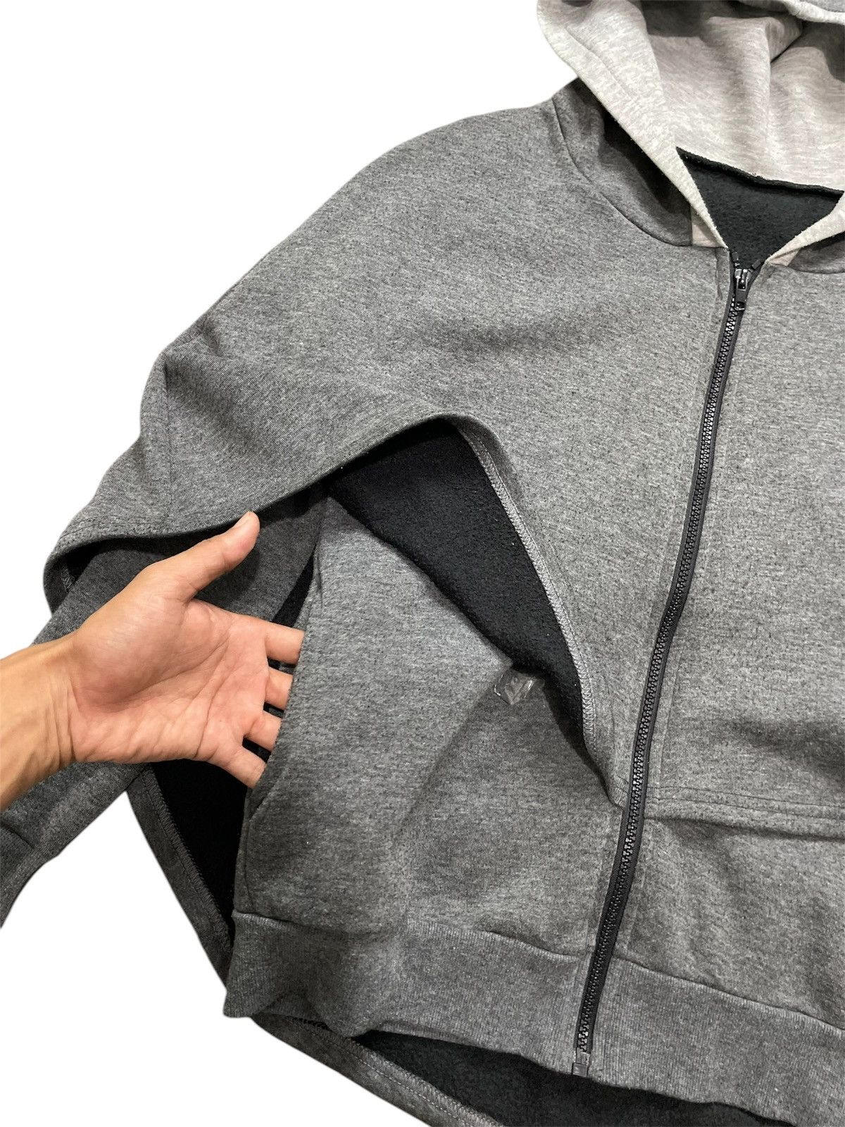 Japanese Brand ARCHIVE UNKNOWN BRAND BAT HOODIE ISSEY MIYAKE MERCI STYLE Size US M / EU 48-50 / 2 - 6 Thumbnail