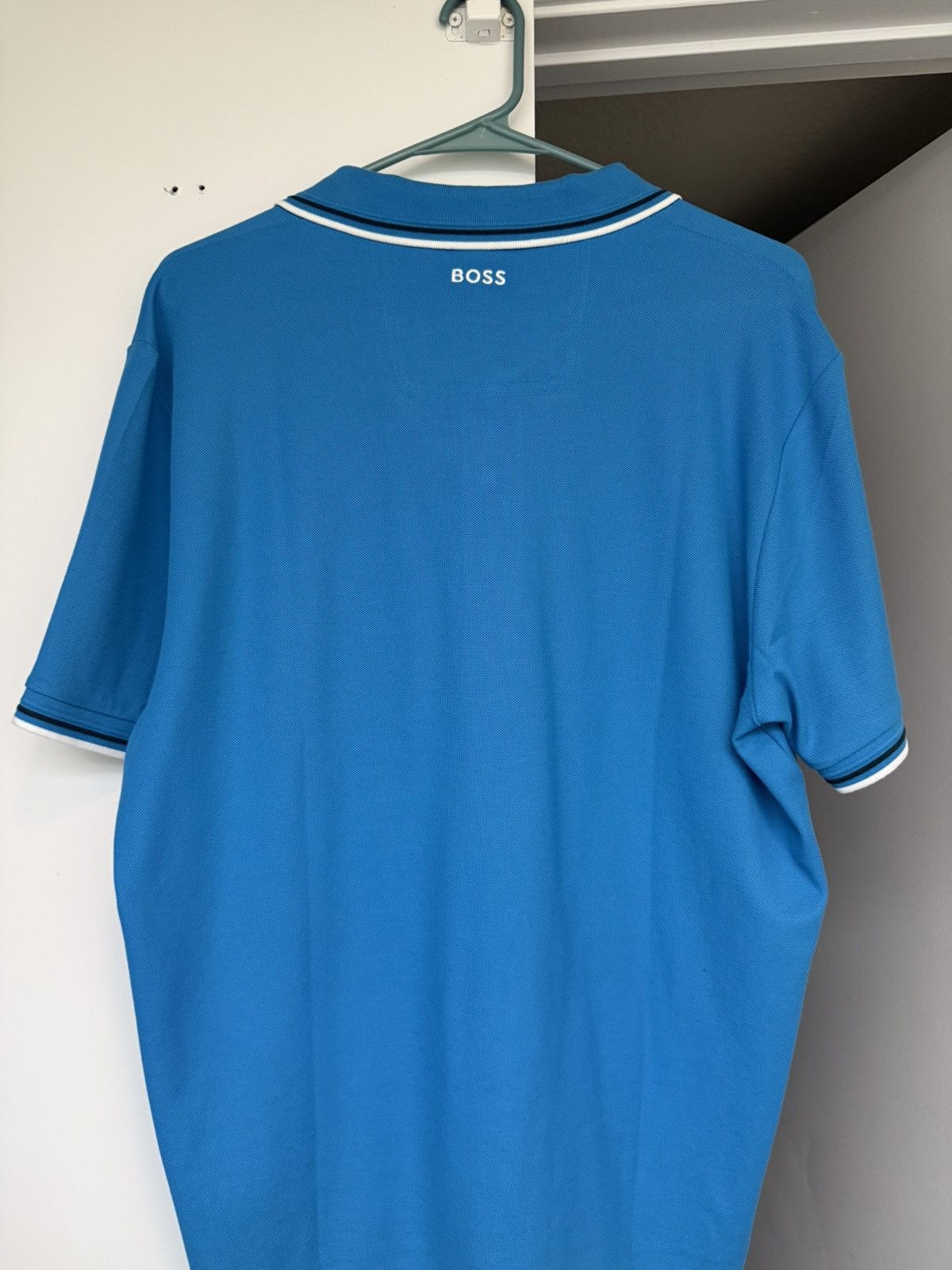 Hugo Boss Hugo Boss Polo Luxury Shirt Size US L / EU 52-54 / 3 - 3 Thumbnail
