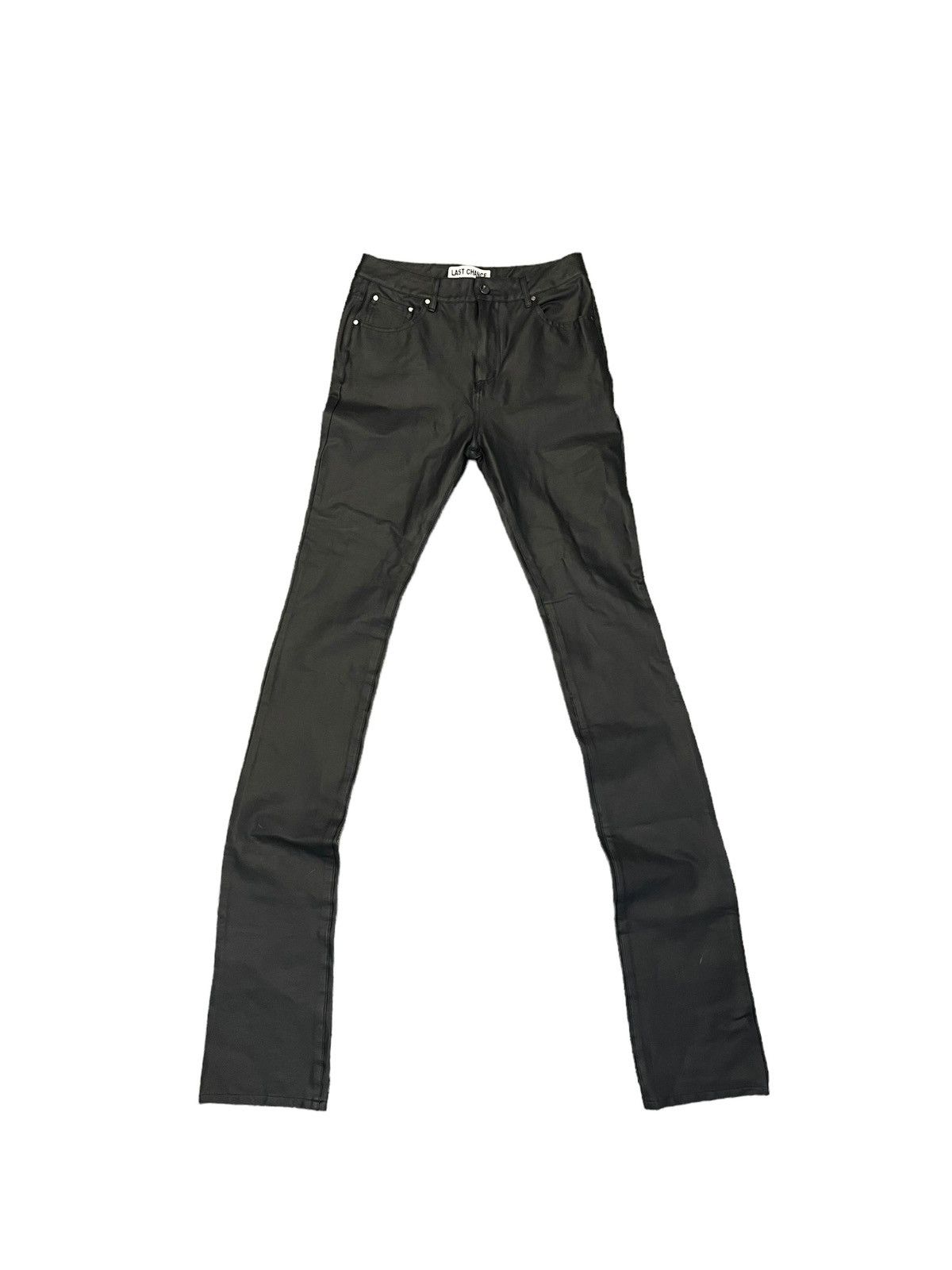 Image of Vale Black Wax Stacked Denim, Men's (Size 30)