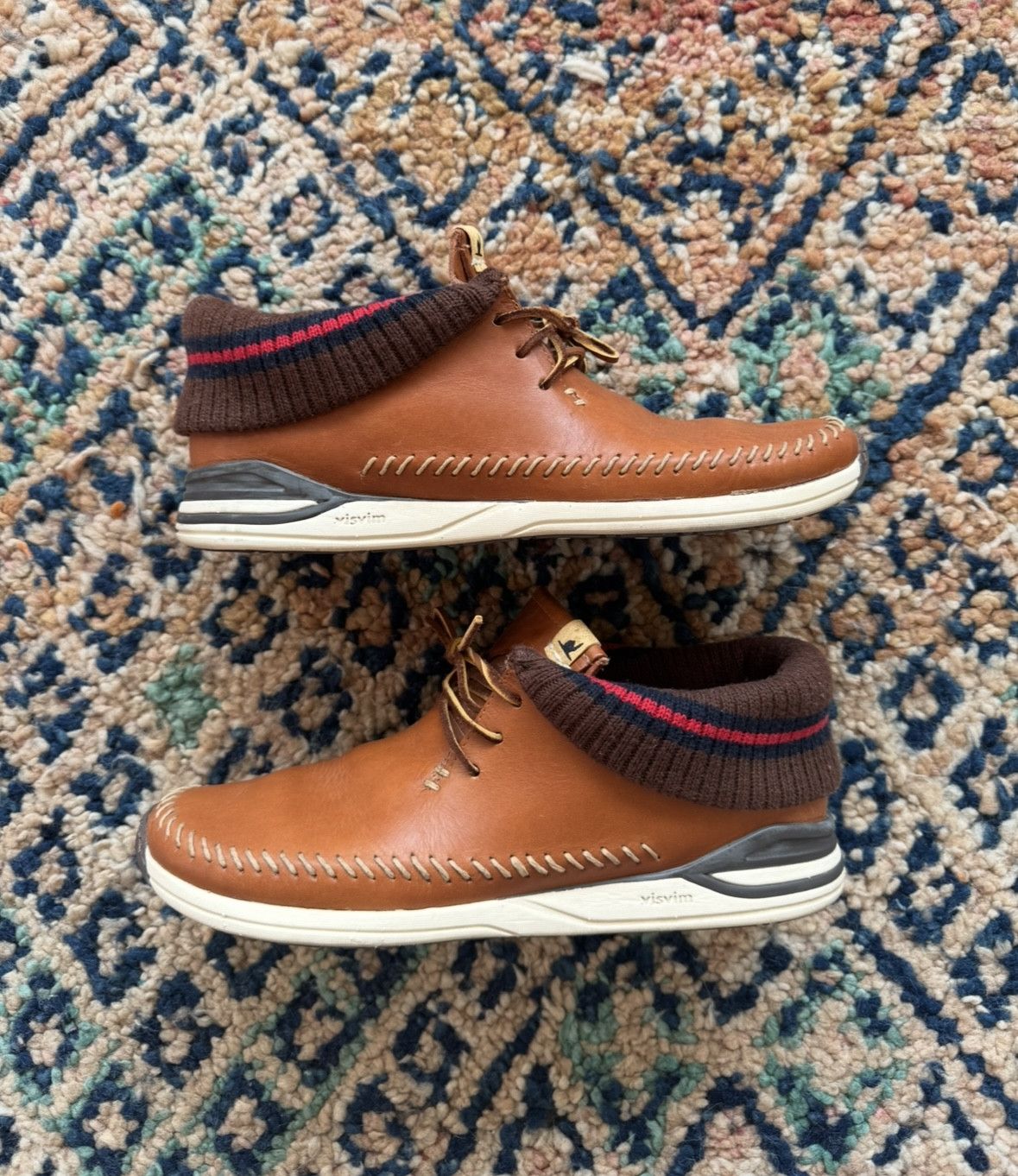 Visvim Maliseet-FOLK Lt. Brown Size US 11 / EU 44 - 1 Thumbnail