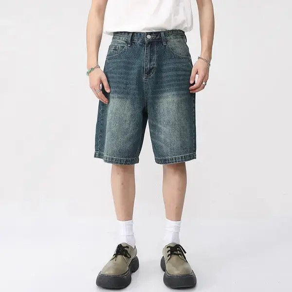 VIBE Retro Vintage Washed Jorts Shorts Size US 29 - 6 Thumbnail