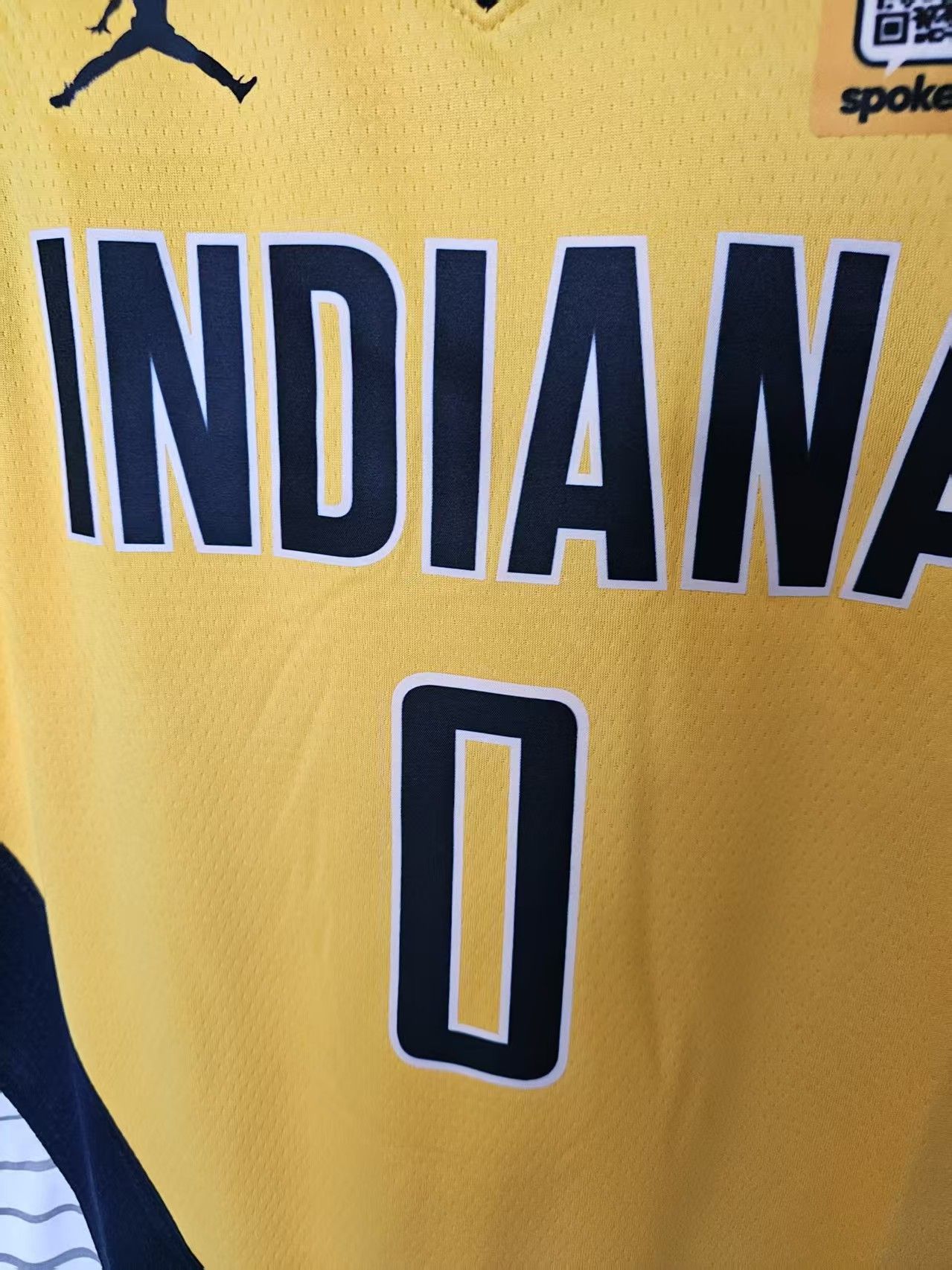 NBA Indiana Pacers 0 Tyrese Haliburton Jersey Yellow Size US M / EU 48-50 / 2 - 3 Thumbnail