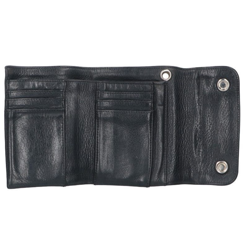 Chrome Hearts Chrome Hearts Wave Mini Cross Ball Button Wallet Size ONE SIZE - 3 Thumbnail