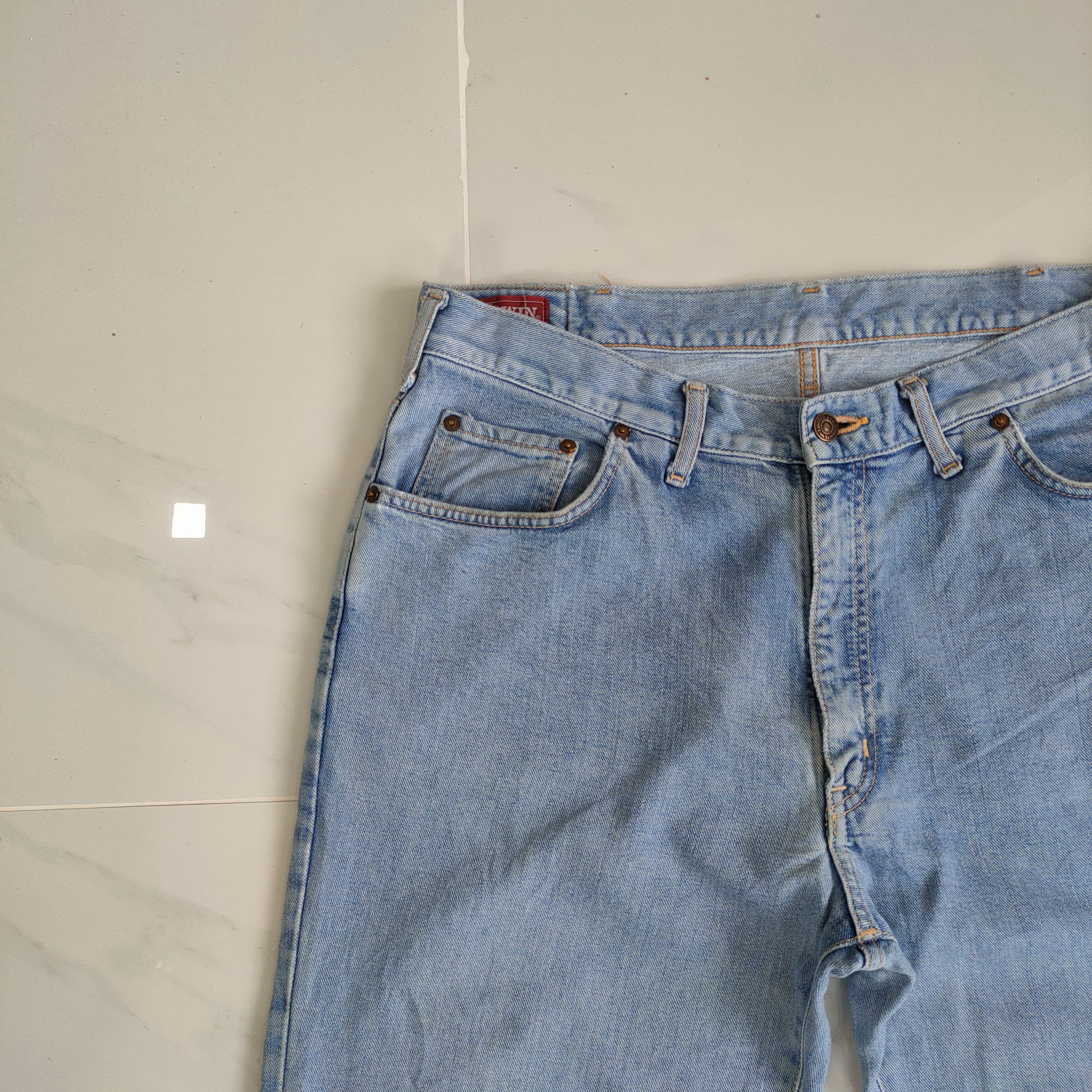 Edwin × Jean × Vintage VINTAGE EDWIN SOFT JEAN DENIM PANTS Size US 38 / EU 54 - 4 Thumbnail