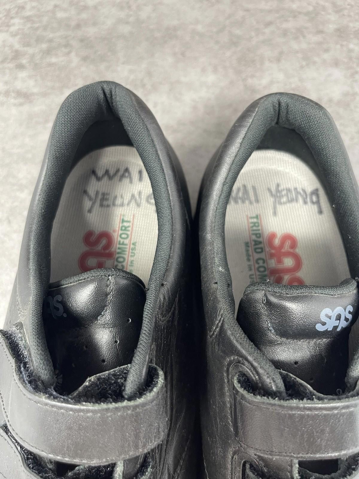 Sasquatchfabrix SAS Shoes Womens Size 9.5 Black Leather Strap Walking Size US 9.5 / IT 39.5 - 9 Thumbnail