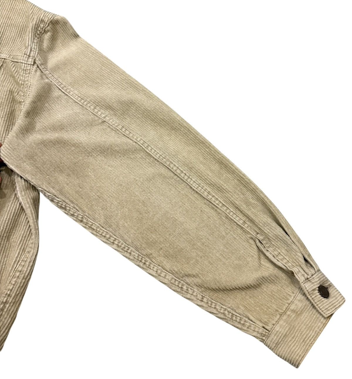 Vintage Lucky Strike Corduroy Trucker Western Jacket