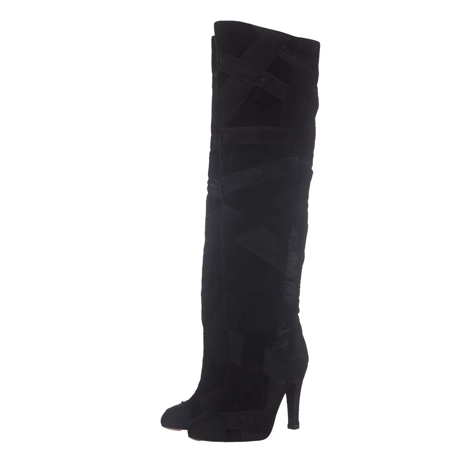 Chanel Chanel 38 Heeled Boots Size US 7 / IT 37 - 1 Thumbnail
