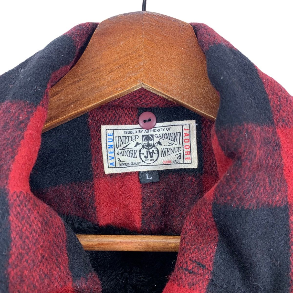 Designer × Other VINTAGE UNITED GARMENT JADORE AVENUE TARTAN JACKET Size US L / EU 52-54 / 3 - 6 Thumbnail