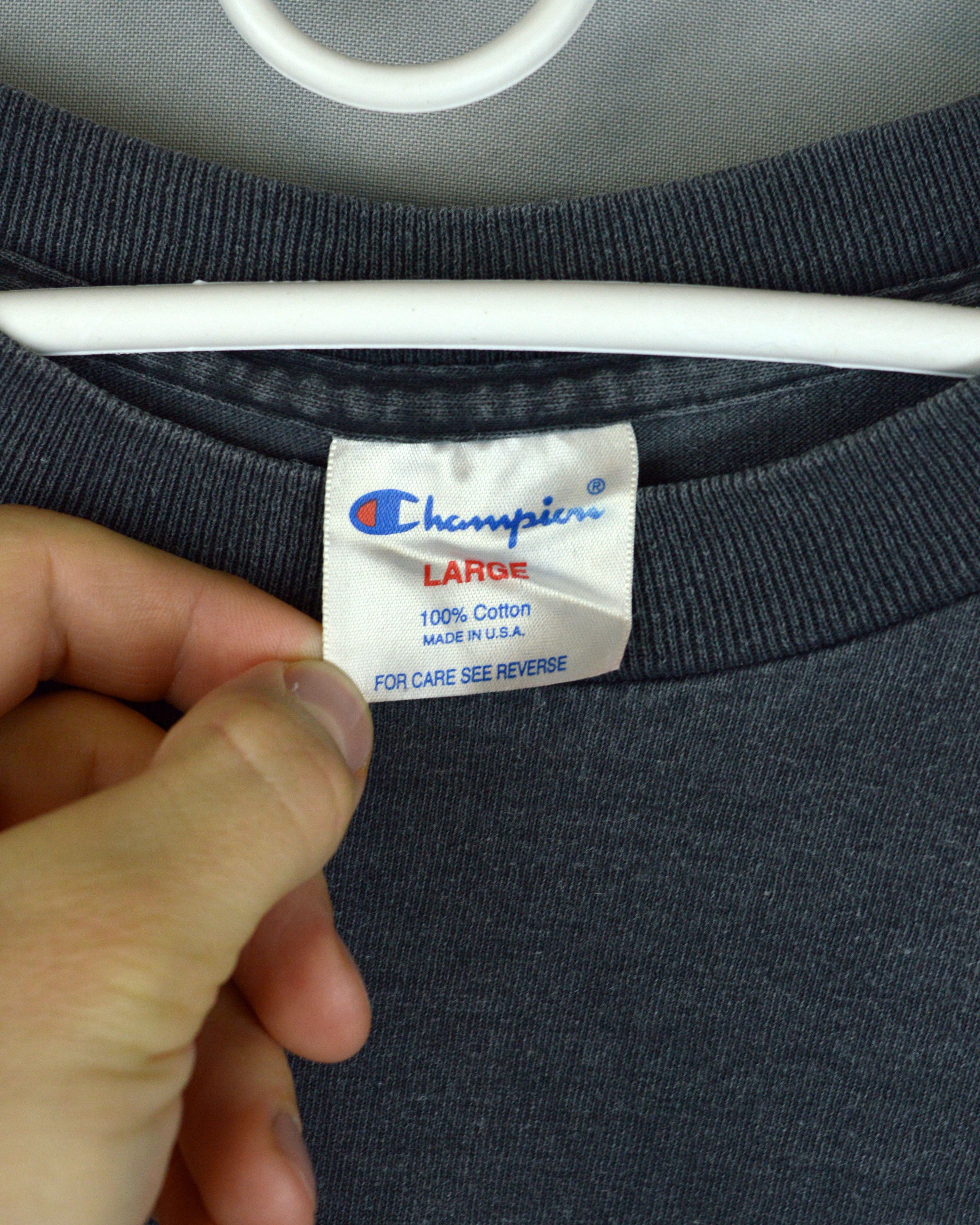 Champion × Vintage Vintage Champion 90s t shirt Size US L / EU 52-54 / 3 - 4 Thumbnail