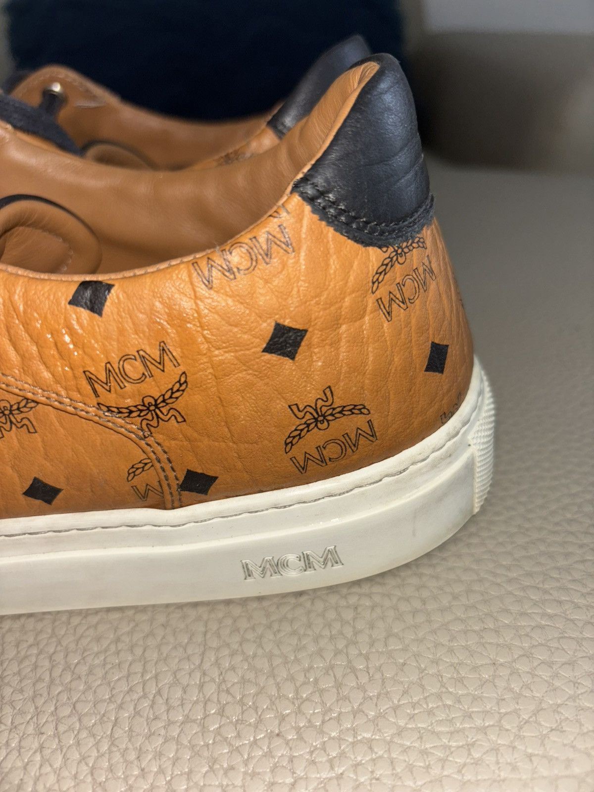 MCM MCM leather sneakers Size US 10 / EU 43 - 8 Thumbnail