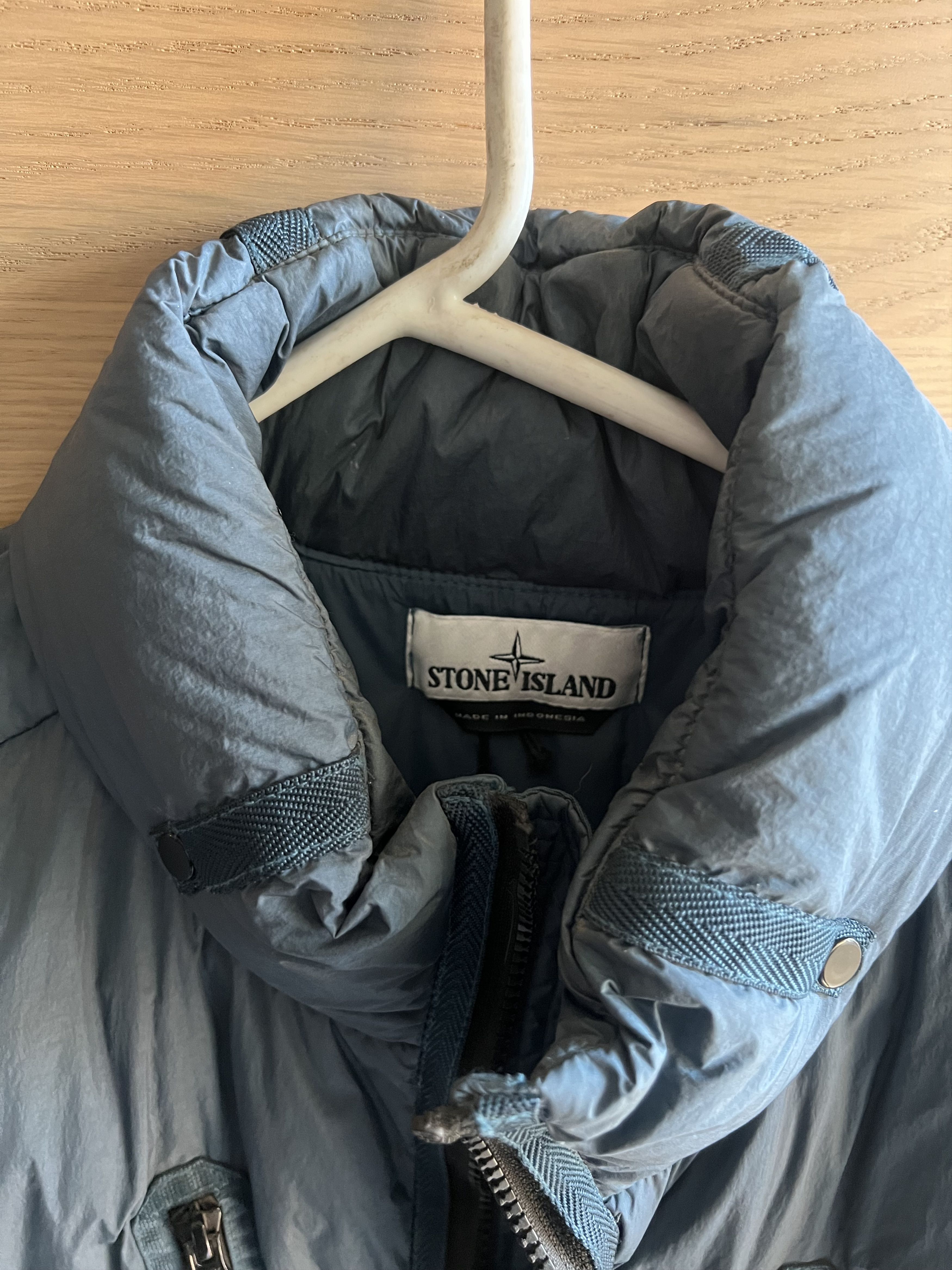 Stone Island Crinkle Reps NY Down Cobalt Blue Size US L / EU 52-54 / 3 - 6 Thumbnail