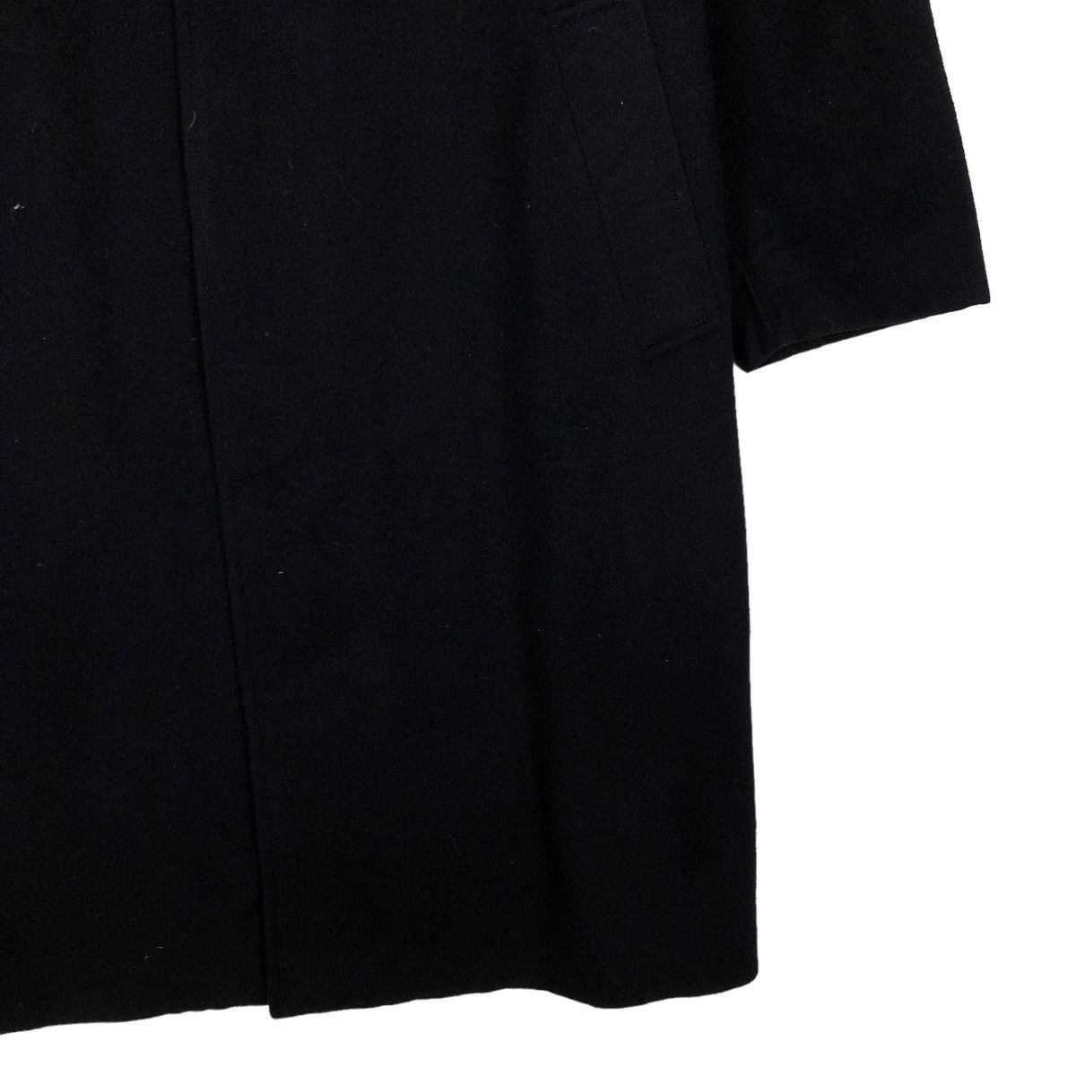 Japanese Brand 🔥Vtg Wool Long Jacket Rich Black D’Urban Yohji Yamamoto Size US M / EU 48-50 / 2 - 5 Thumbnail