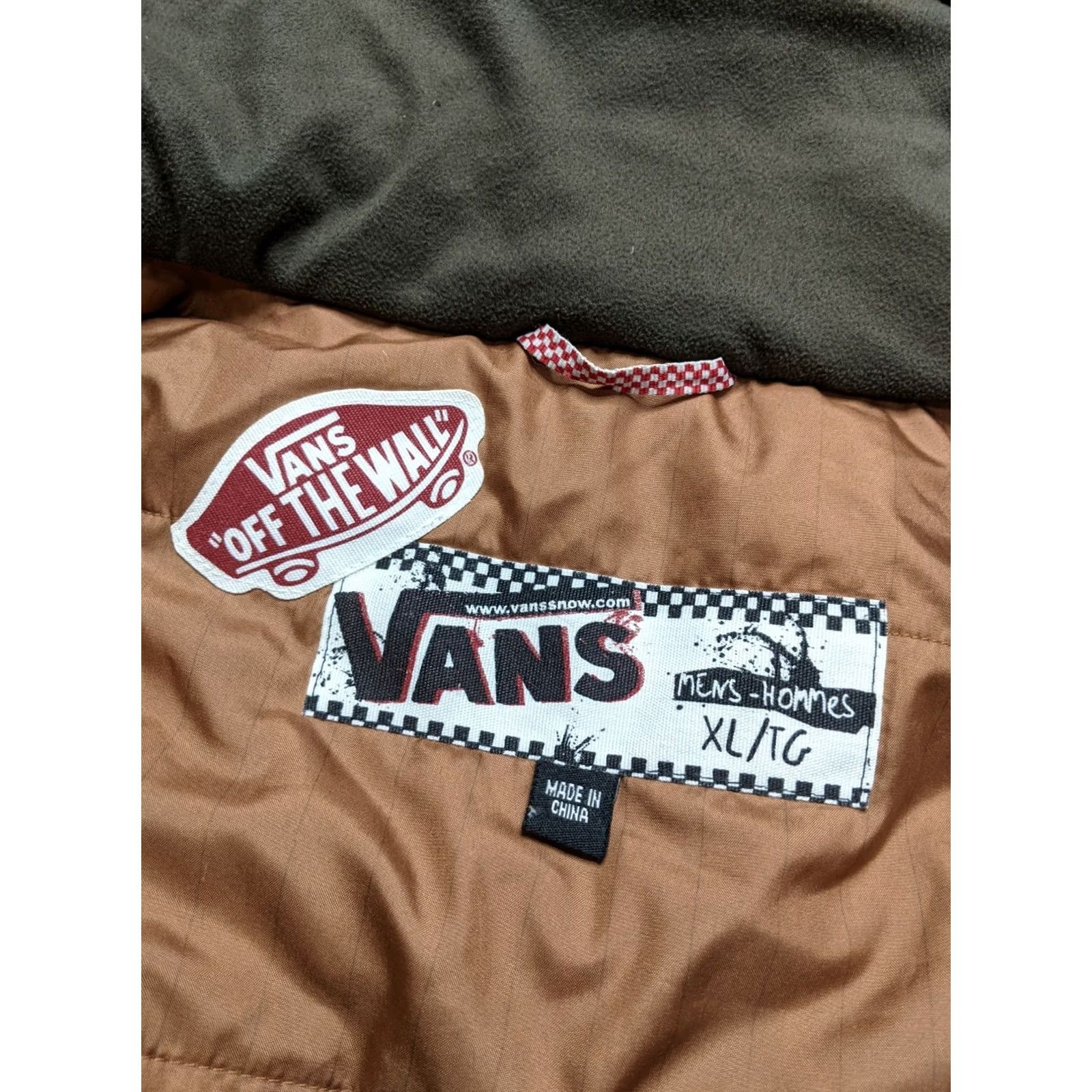Vans VANS MTE Jacket Pinstripe Snowboard Mens XL Gray Size US XL / EU 56 / 4 - 3 Thumbnail