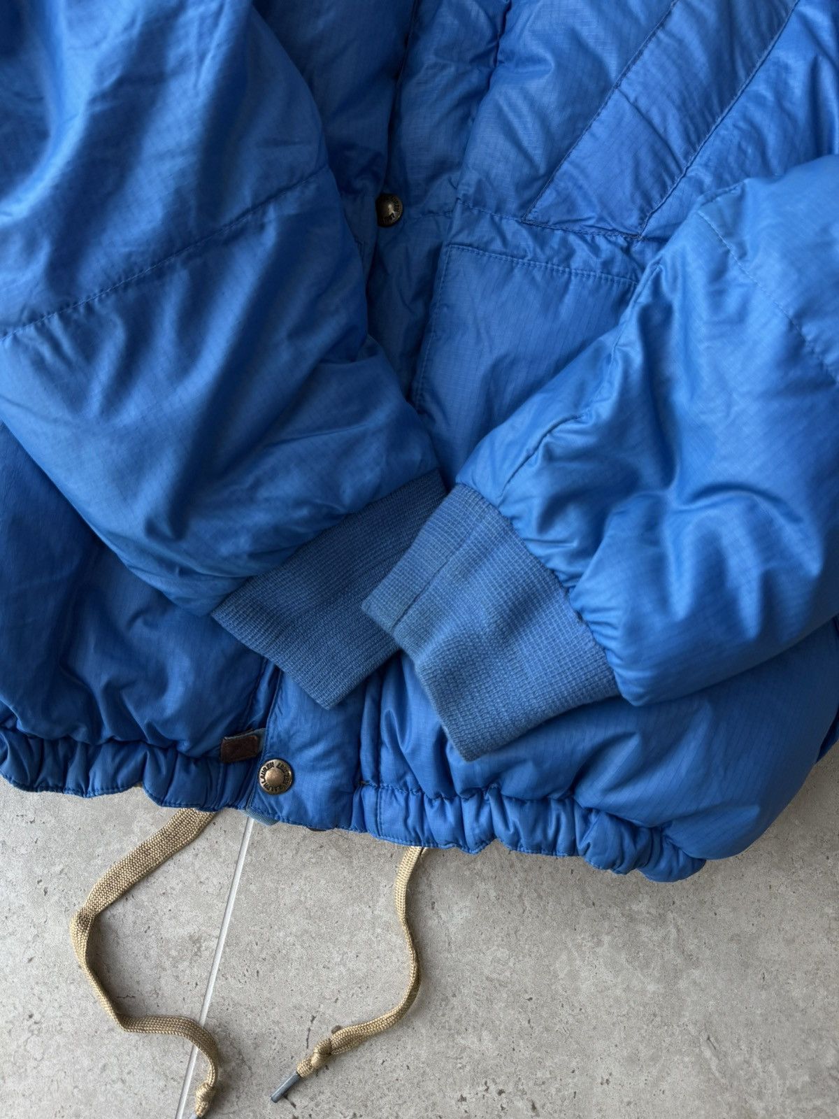 Polo Ralph Lauren Vintage 90’s Blue Polo Ralph Lauren Puffer Jacket With Hood Size US L / EU 52-54 / 3 - 6 Thumbnail