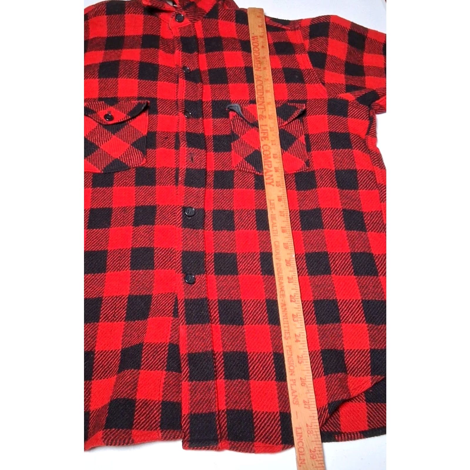 Vintage VINTAGE Woolrich Shirt Jacket L Red Buffalo Plaid Wool Blend USA Made Work Shirt Jacket Mens L Red Buffalo Plaid Woolrich Woolen Mills Size US L / EU 52-54 / 3 - 5 Thumbnail