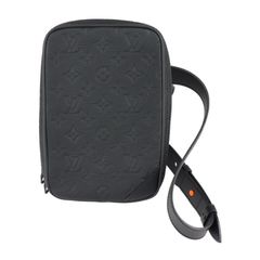 Louis Vuitton Utility Side Bag Shoulder Bag PVC Coated Canvas