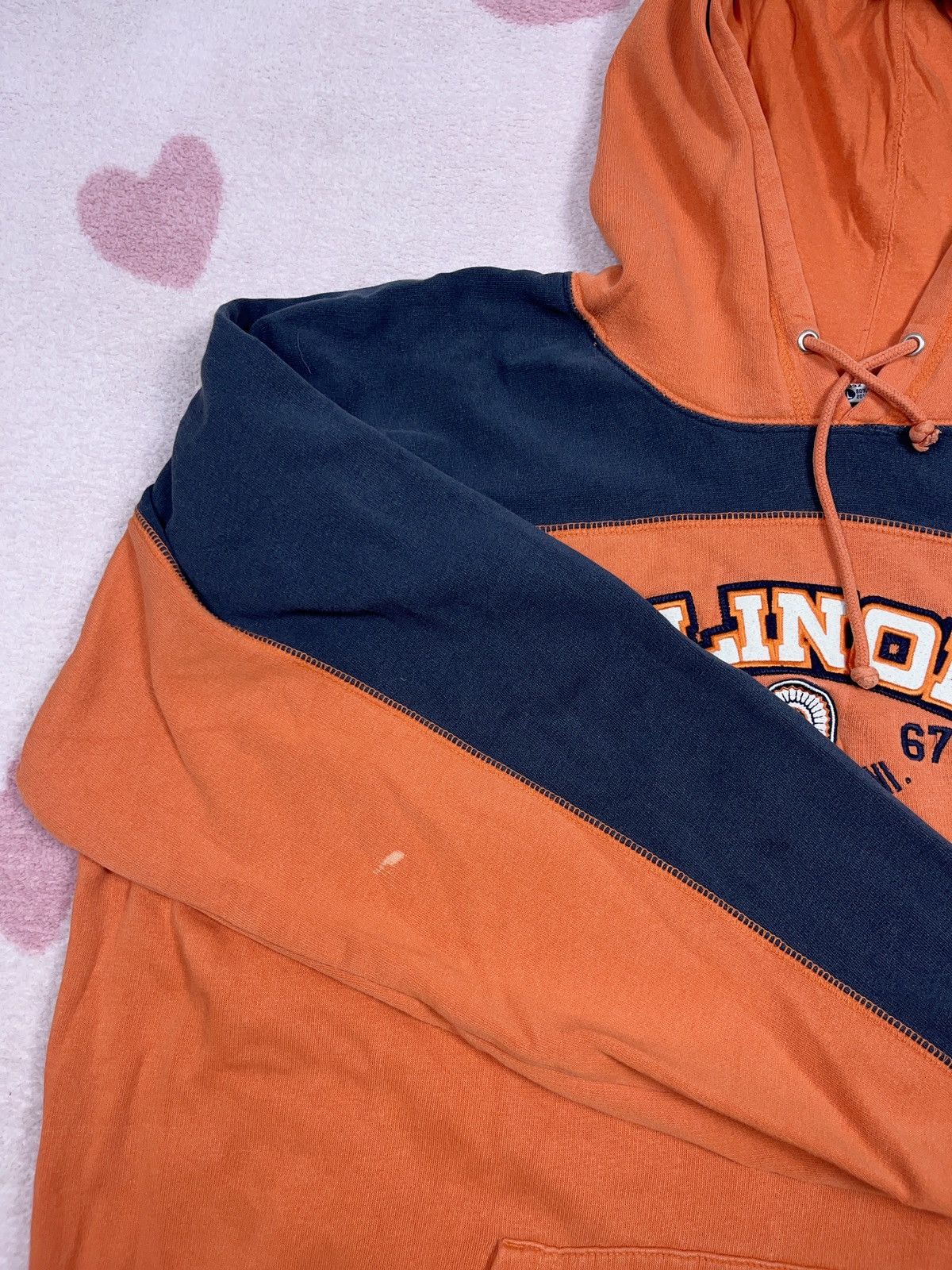 Vintage ➕ vintage Illinois NCAA fighting Illini university hoodie Size US XXL / EU 58 / 5 - 4 Thumbnail