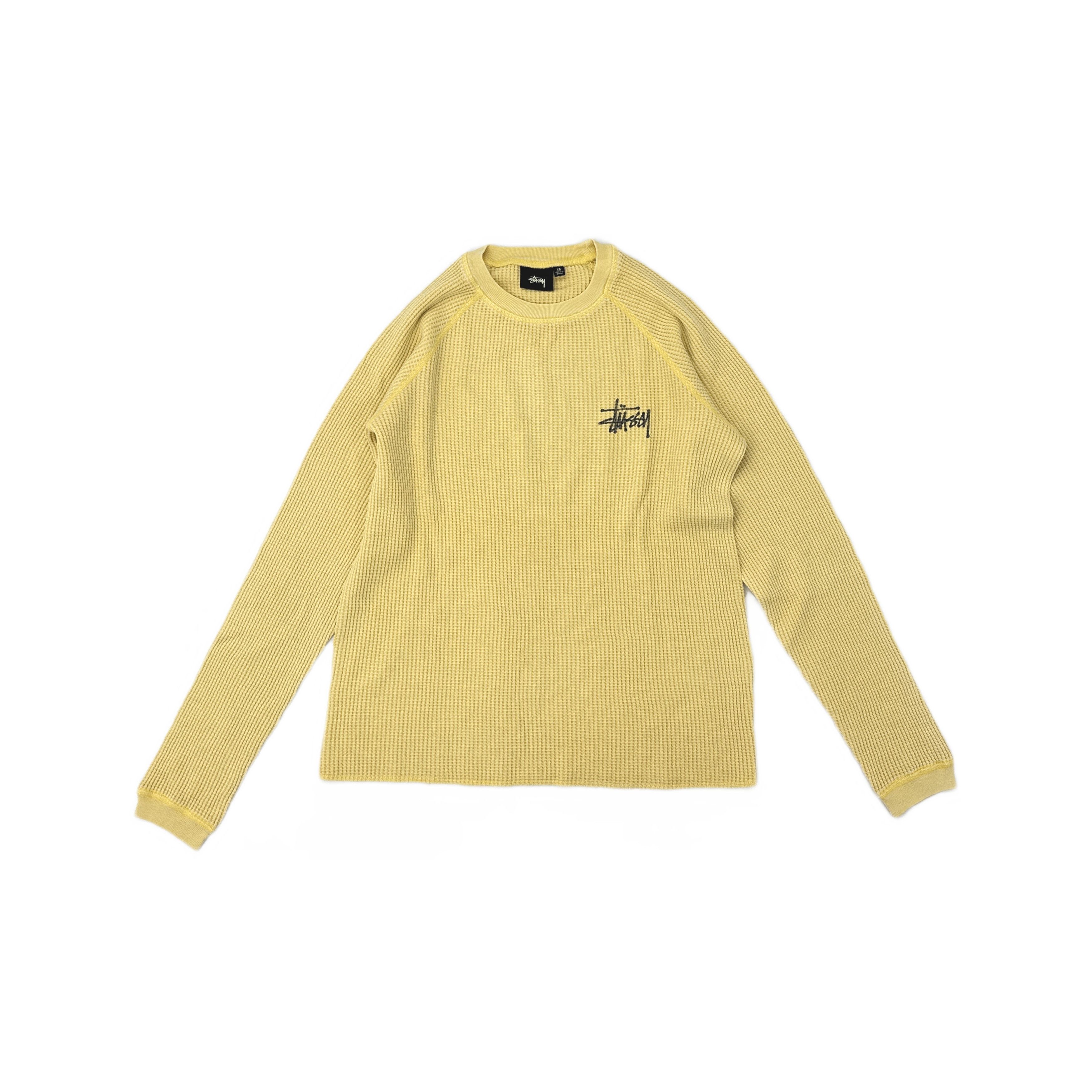 Stussy Stussy Waffle Knit Long Sleeve T-Shirt Size XS Size US XS / EU 42 / 0 - 1 Thumbnail
