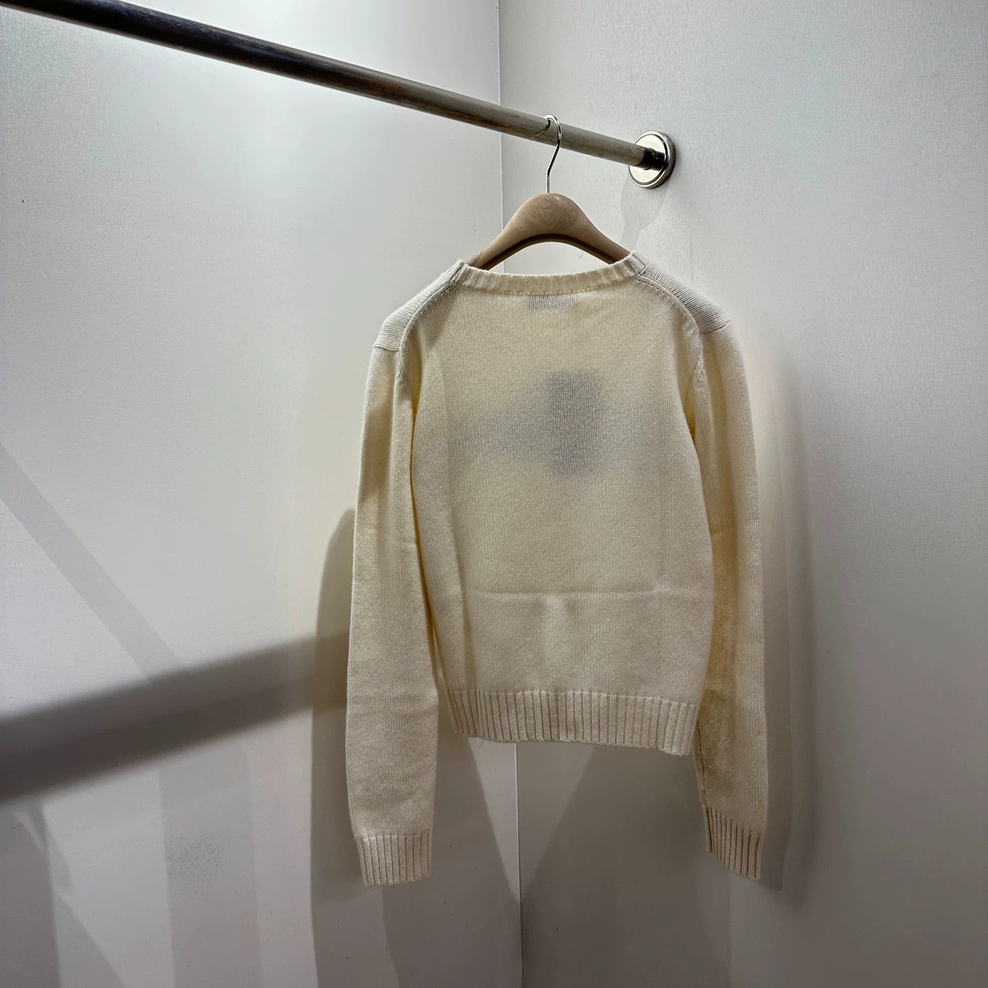 Christian Dior Monsieur Dior may545 star slogan cashmere sweater 40 Size M / US 6-8 / IT 42-44 - 2 Thumbnail