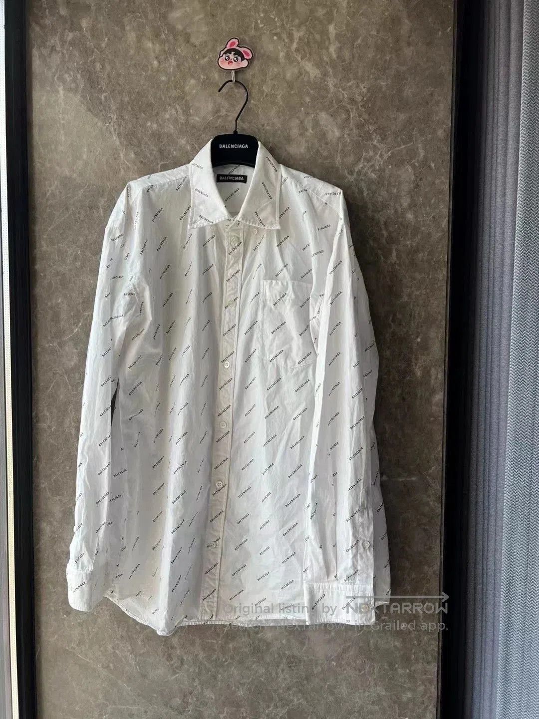 Balenciaga Balenciaga All-over Logo Shirt. Size US S / EU 44-46 / 1 - 1 Thumbnail