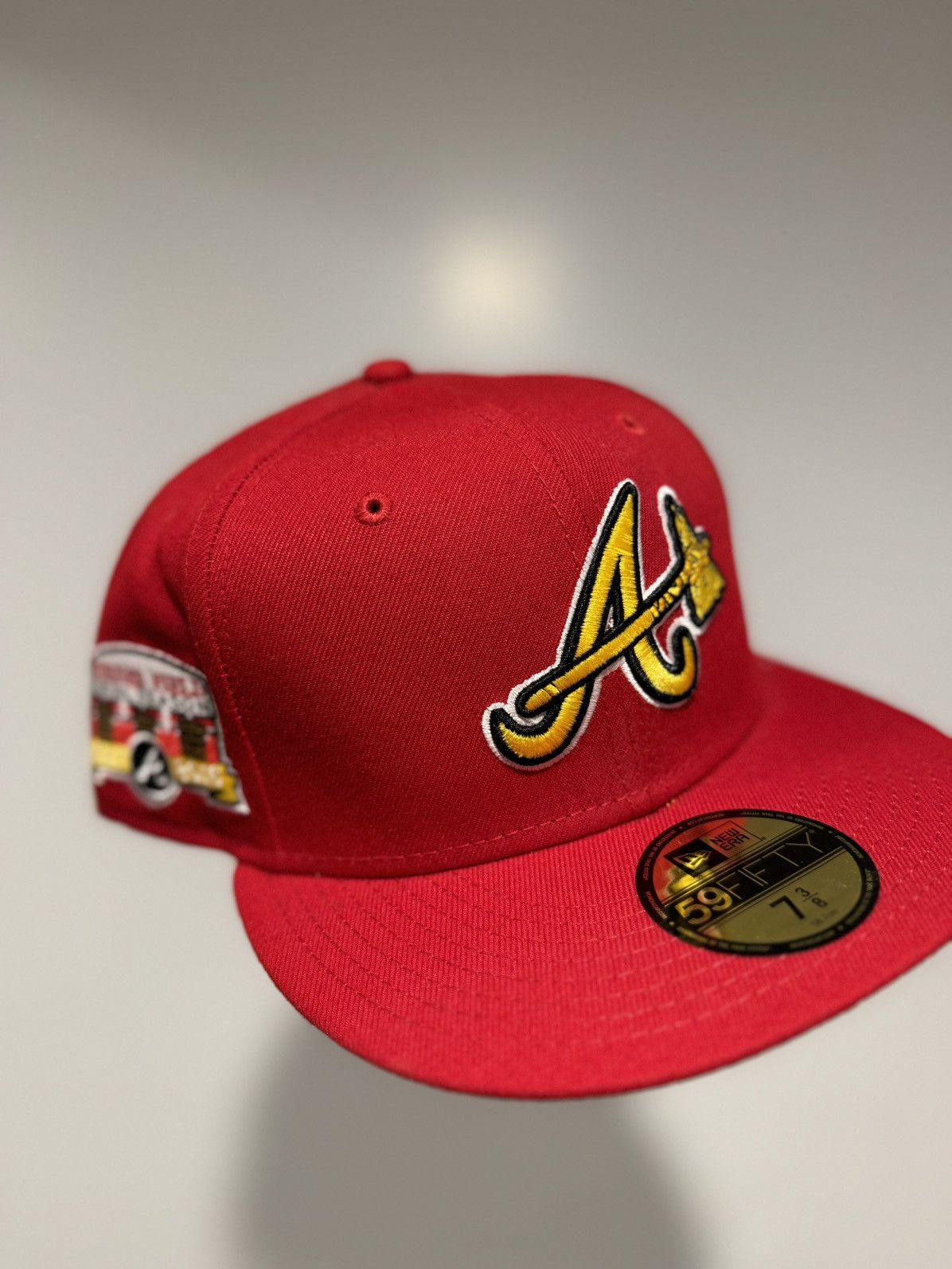 Hat Club × MLB × New Era Hatclub Exclusive Atlanta Braves Crossover Cool Fashion 3/8 Size ONE SIZE - 1 Thumbnail