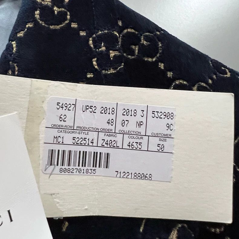 Gucci Gucci Plush double G old flower suit 2502-Nextarrow Size 50R - 3 Thumbnail