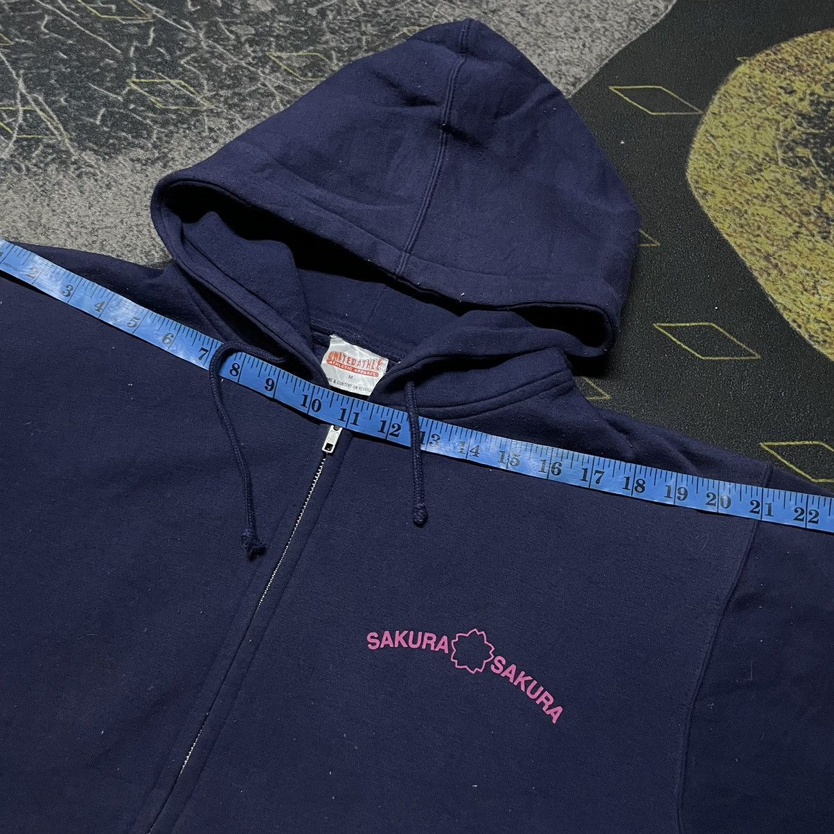 Japanese Brand × Vintage 💥Y2k Sakura Scout Japan Zipper Hoodie Size US M / EU 48-50 / 2 - 6 Thumbnail